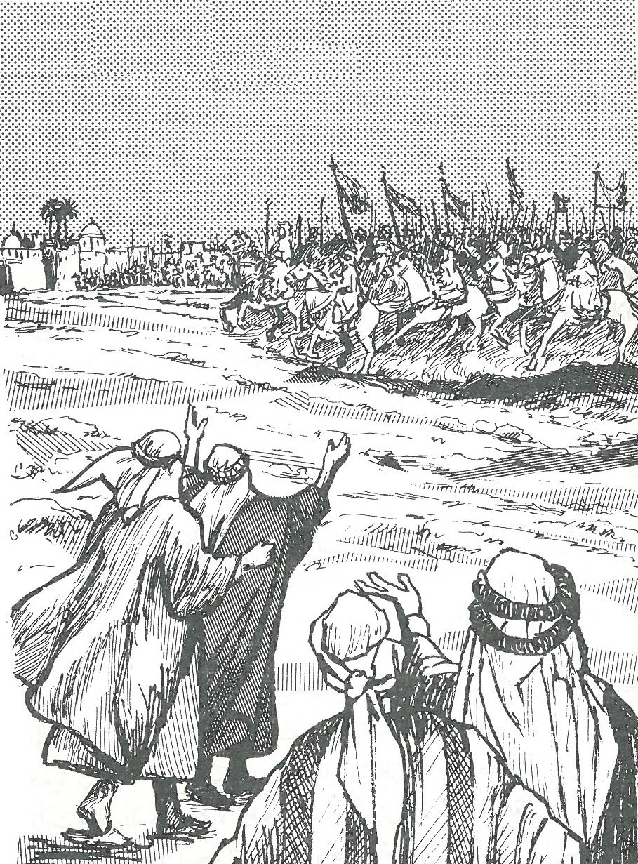 Muslim Army Arrives at Khaybar