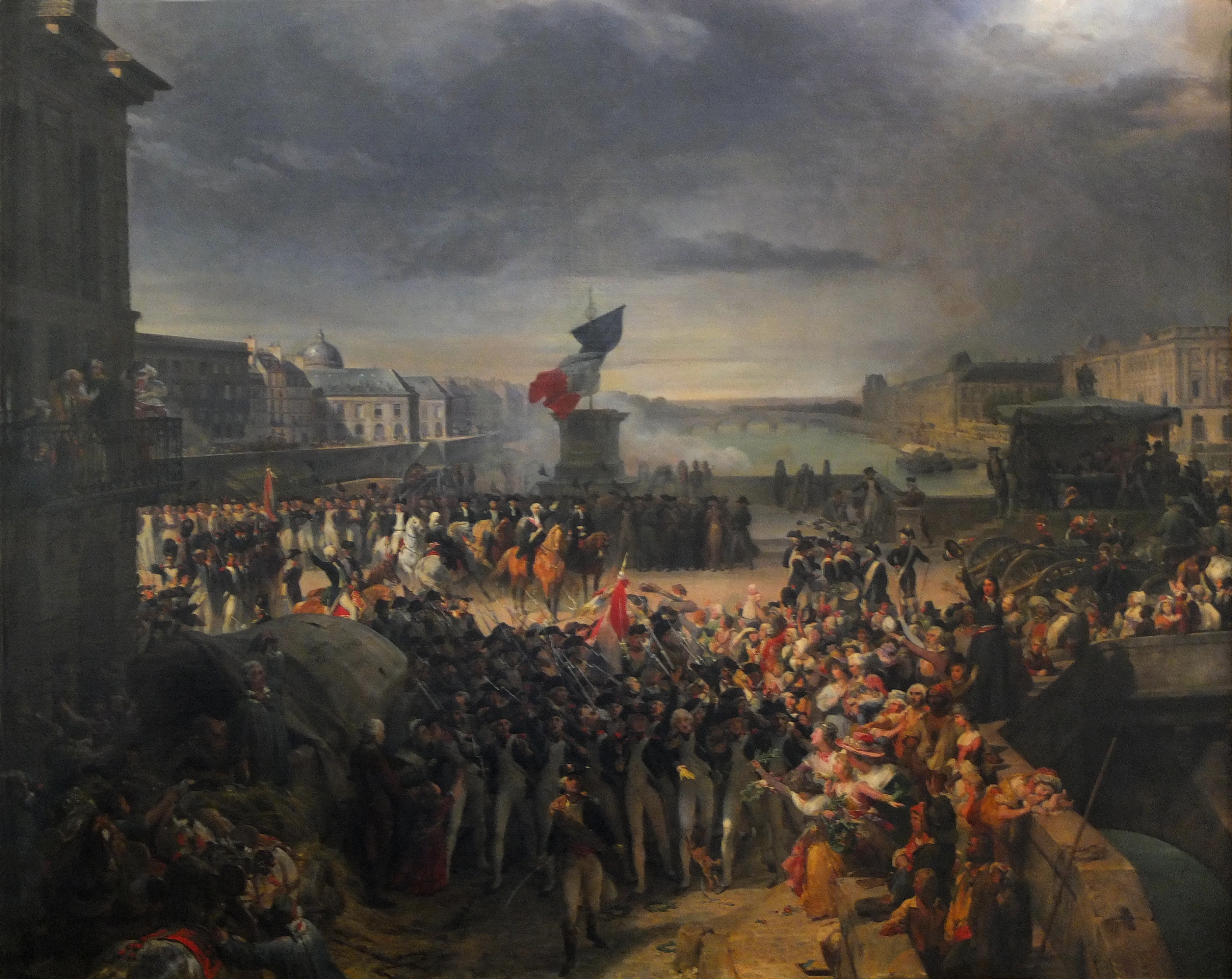 The Paris National Guard on its way to the Army