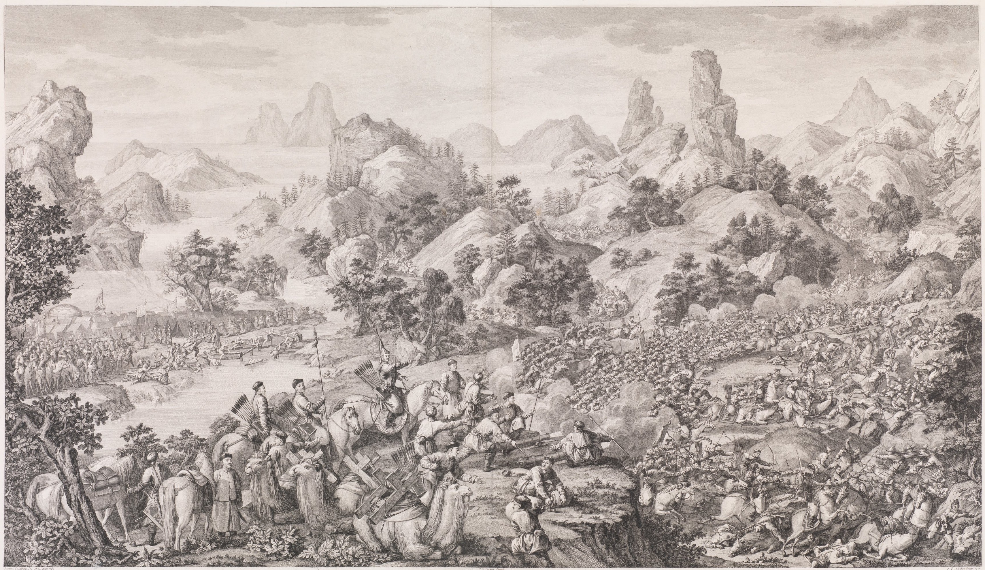 The Lifting of the Siege of the Black River Camp