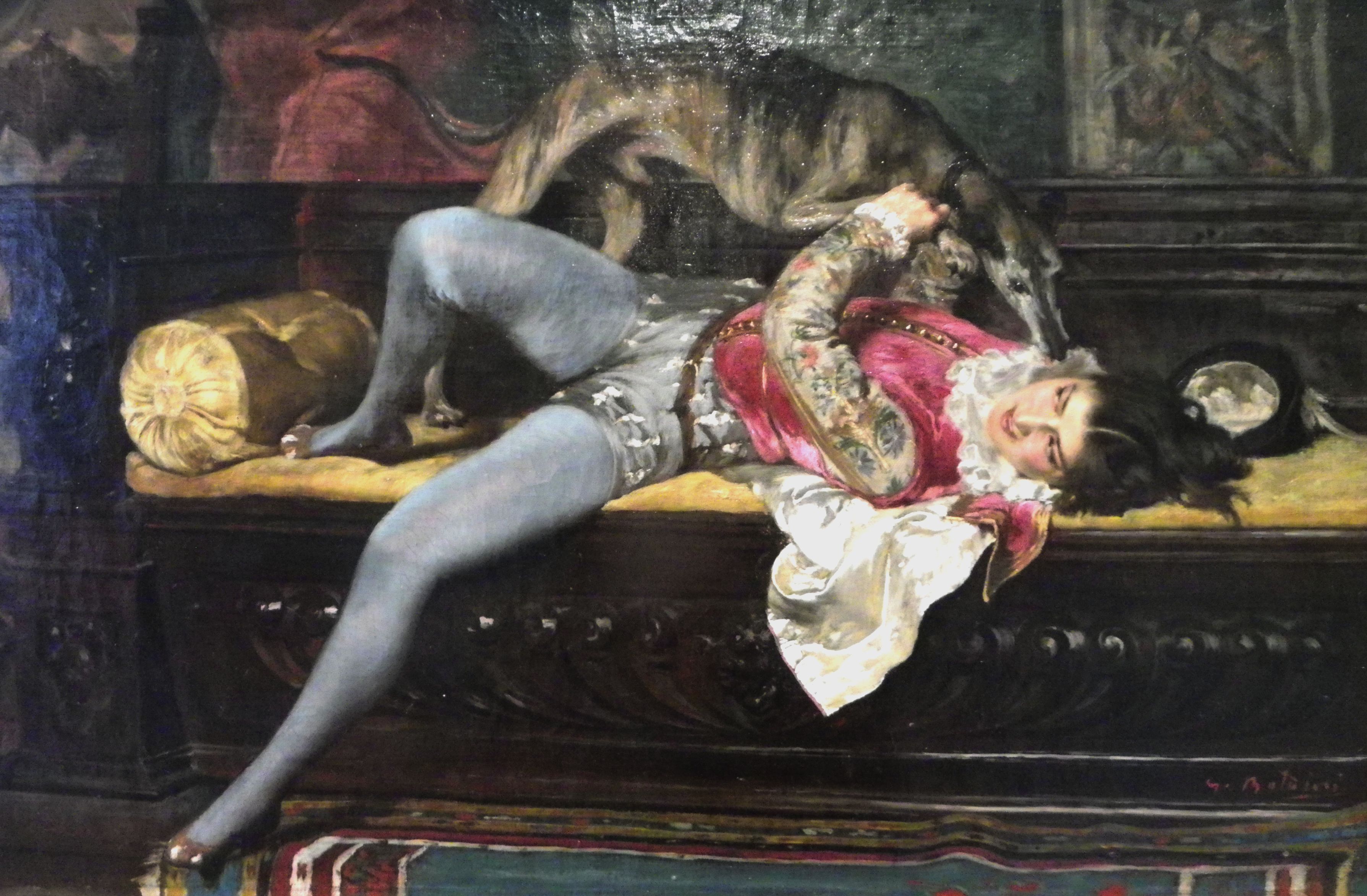 Giovanni Boldini (1842-1931) Il Paggio, olio su tela