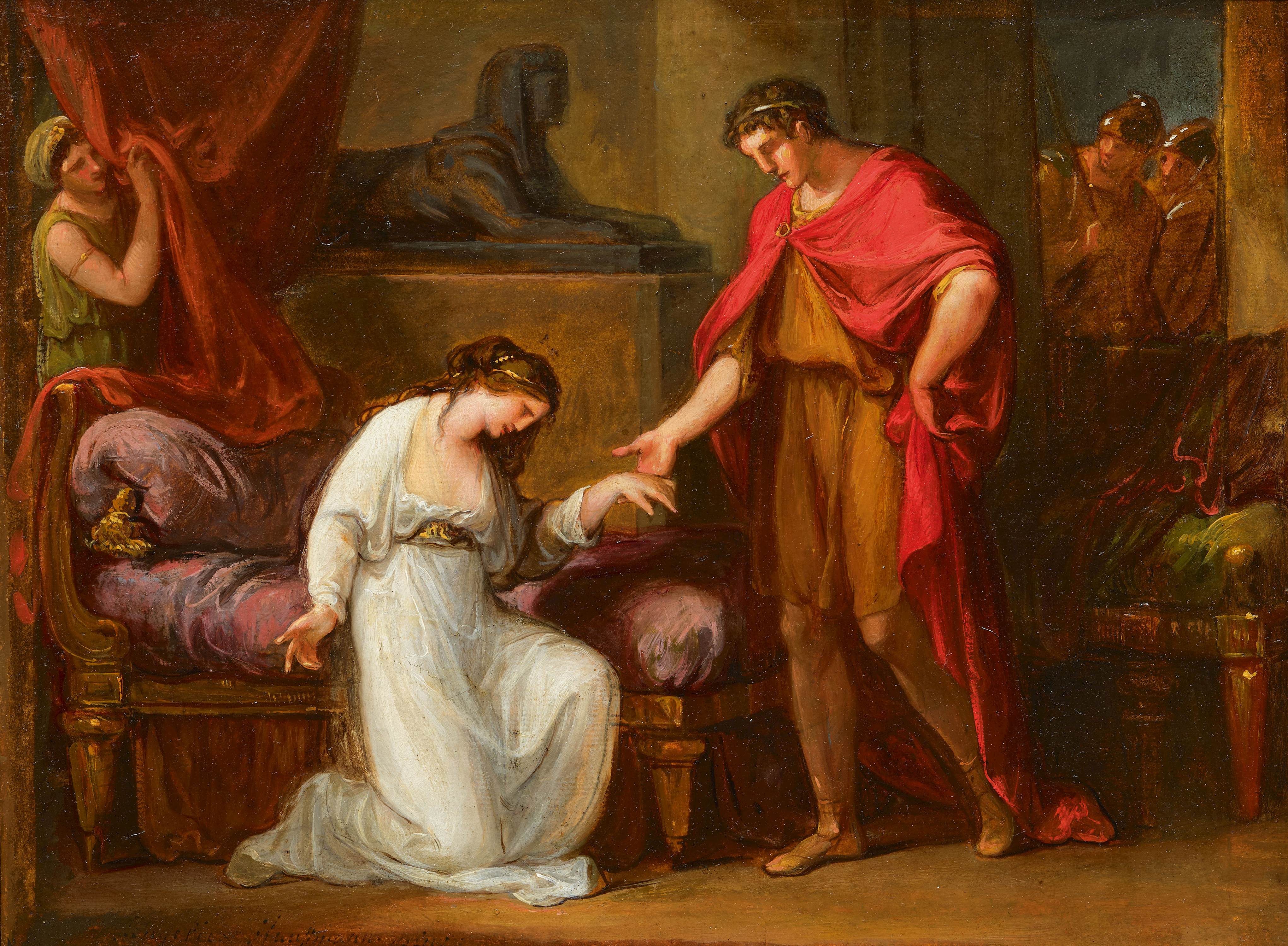 Cleopatra before Augustus