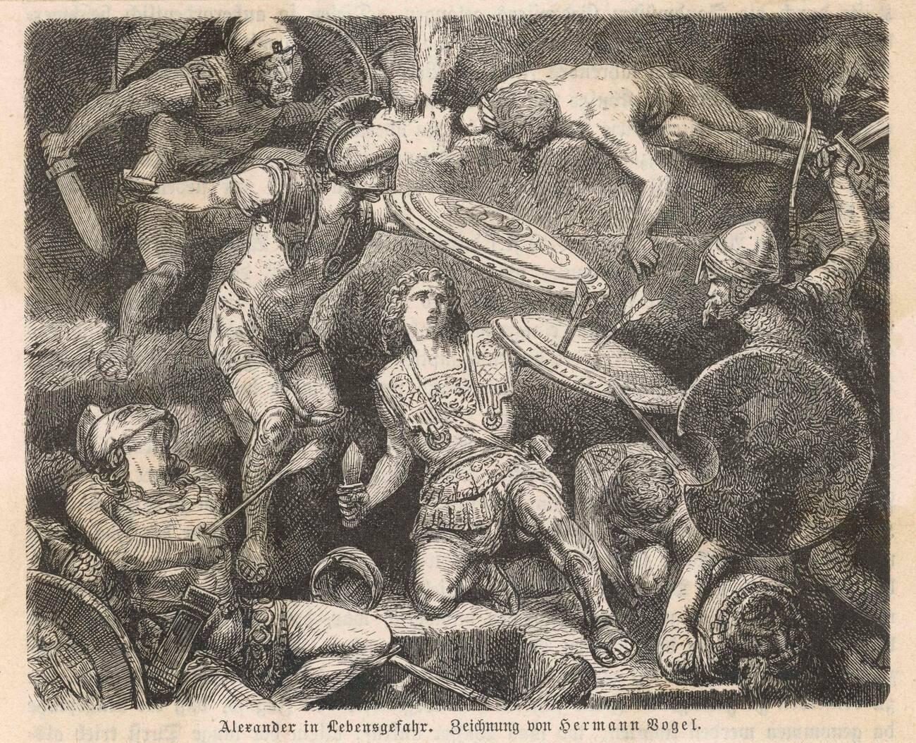 Alexander in Peril of His Life