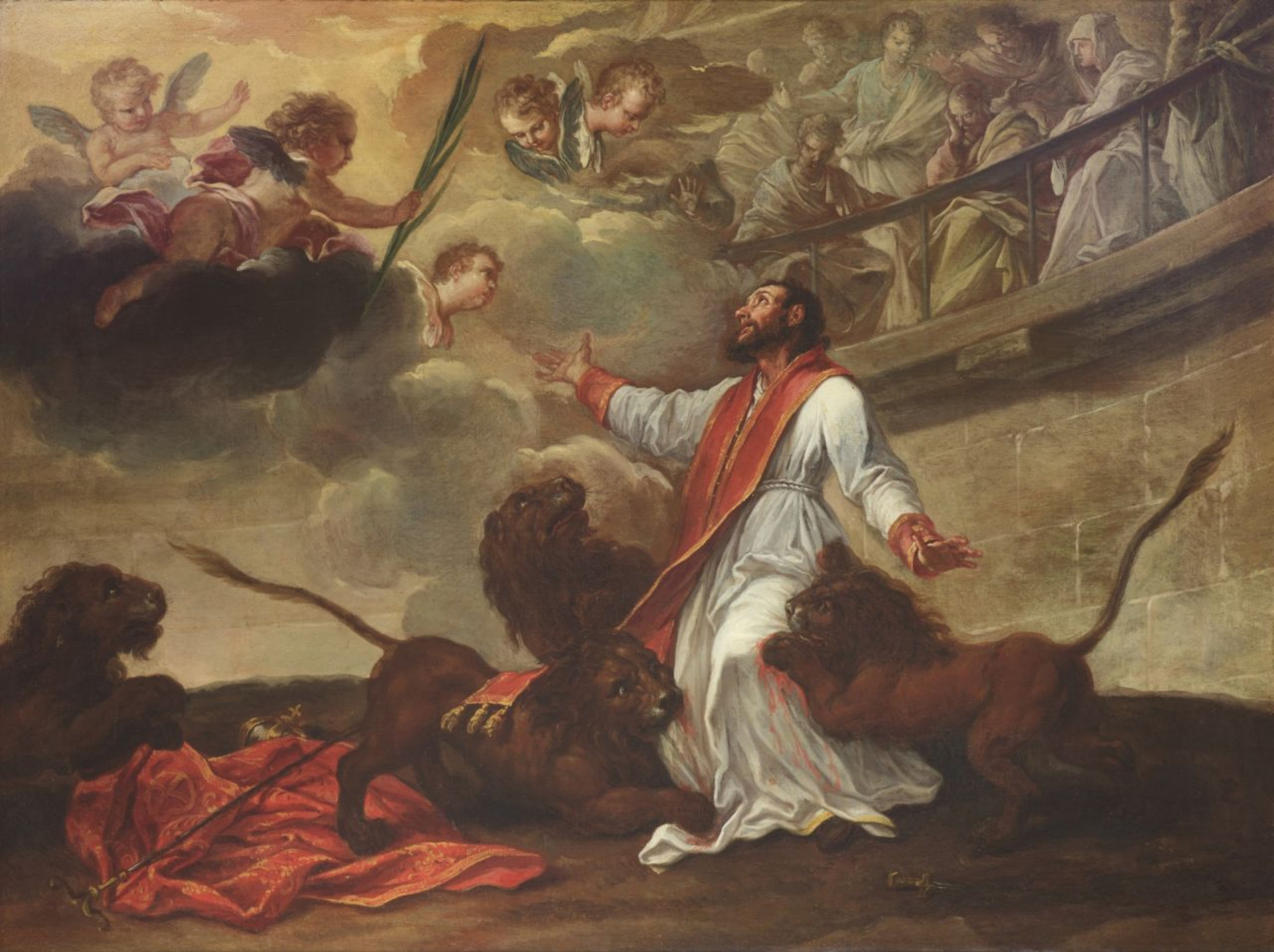 Martyrdom of St. Ignatius of Antioch Pier Leone Ghezzi