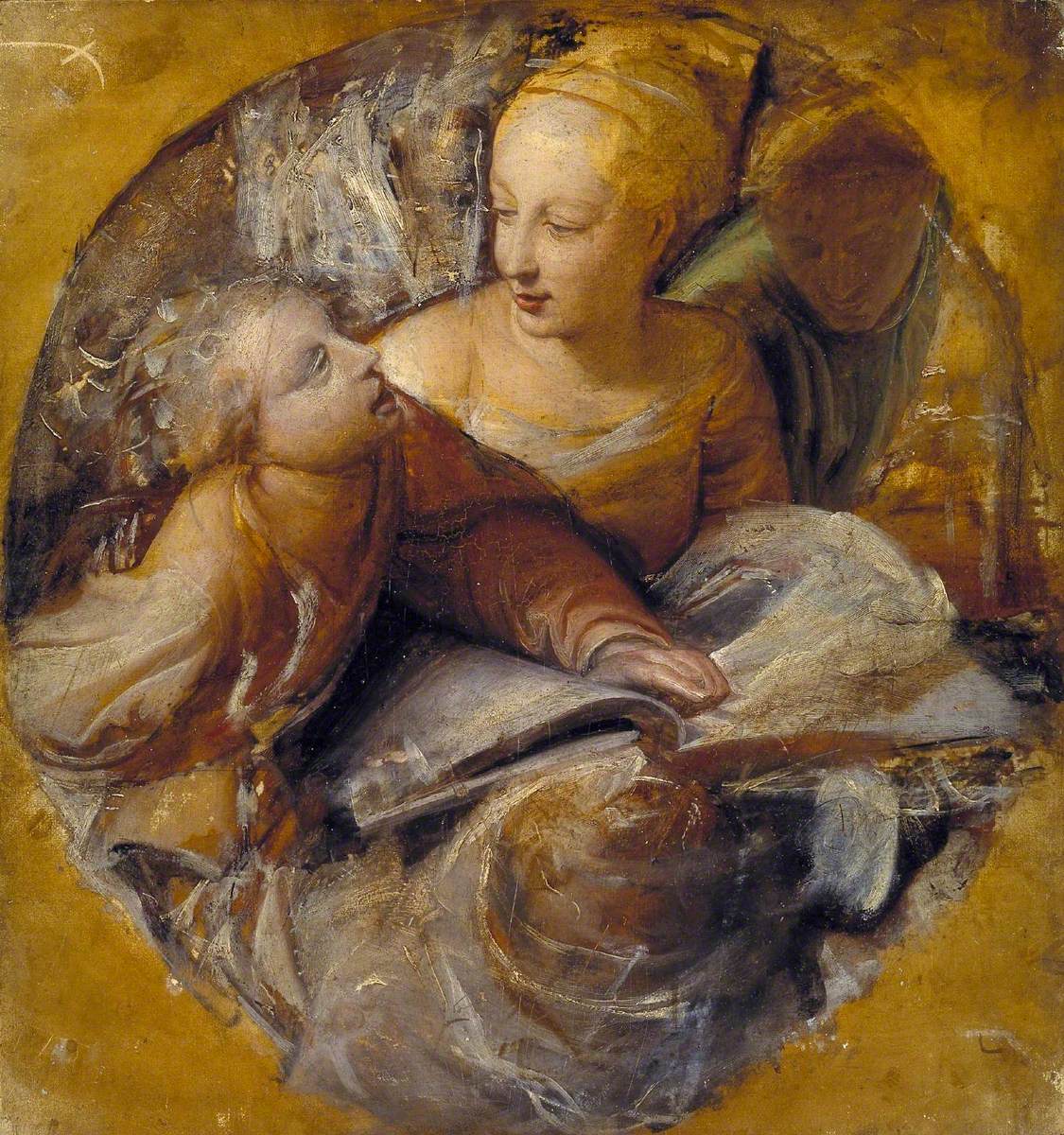 King Alfred and his Mother