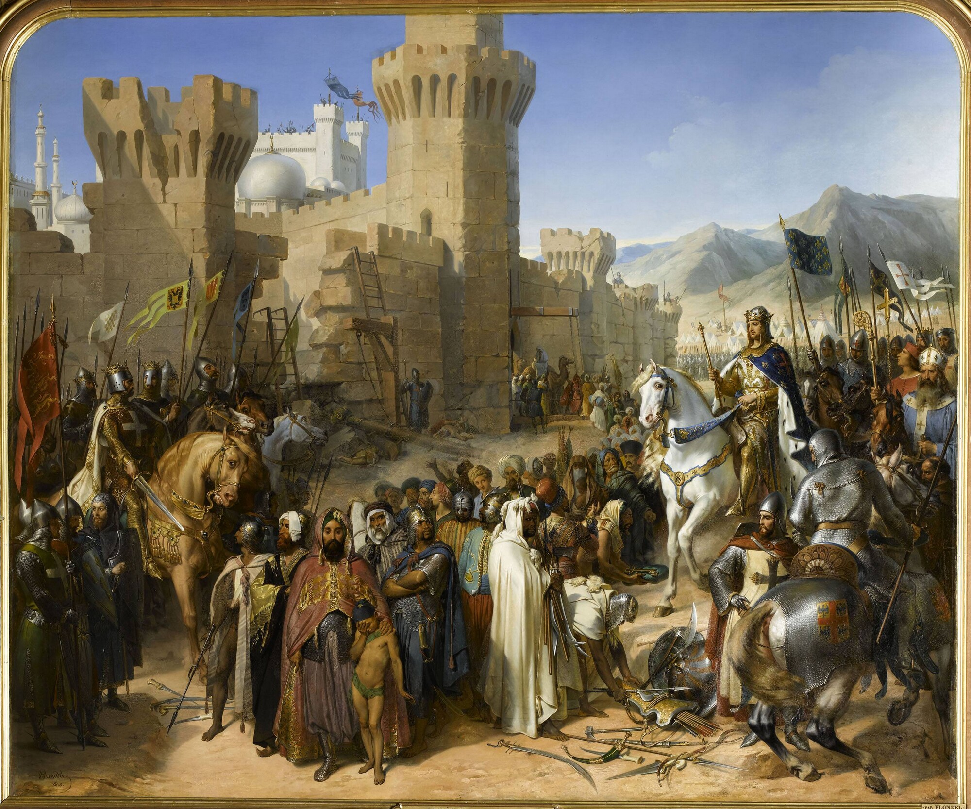Ptolemais surrendered to Philip Augustus and Richard the Lionheart