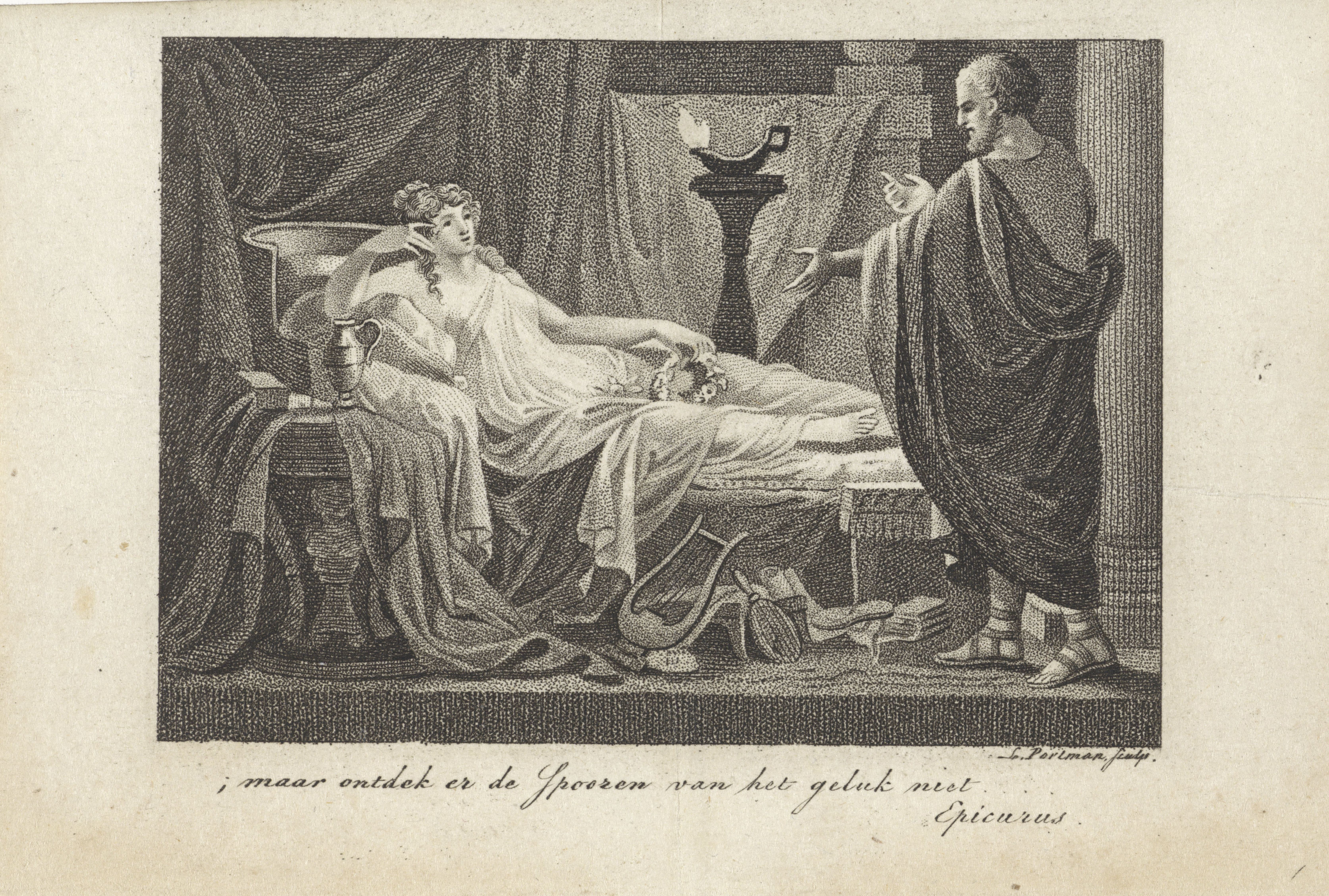 Epicurus and Leontium