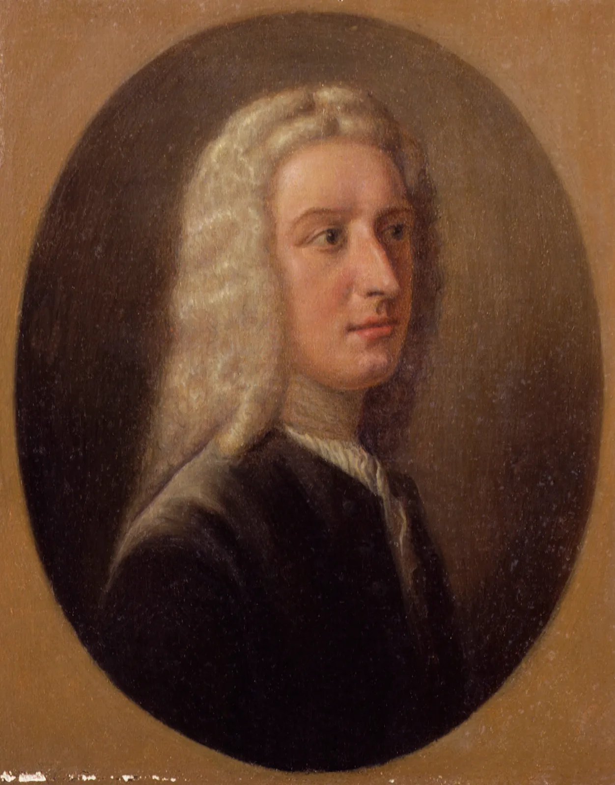 James Edward Oglethorpe, panel by A.E. Dyer after a portrait by W. Verelst