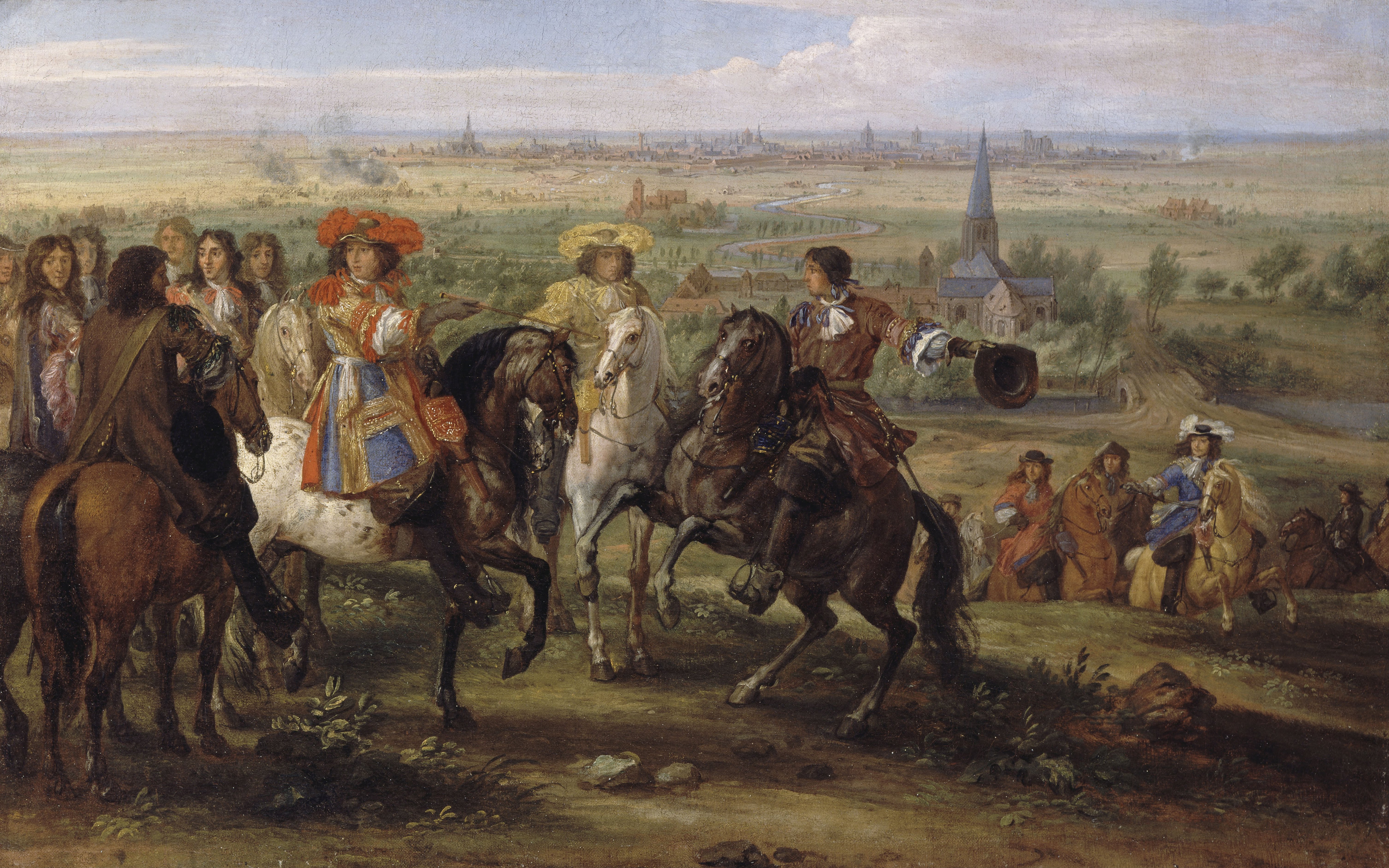 -8-10 Louis XIV at the siege of Lille