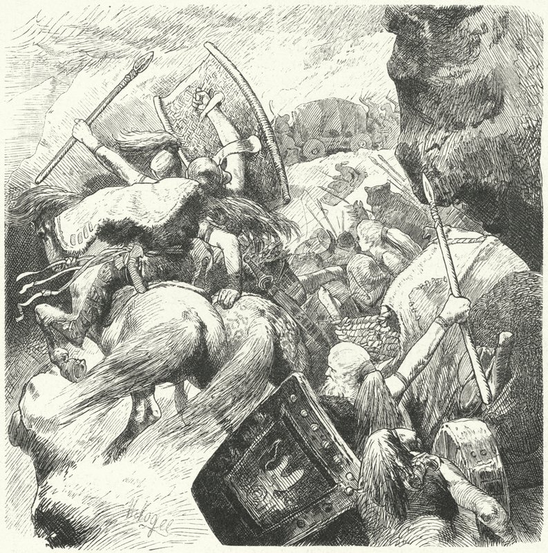 The Barbarian migrations, 4th