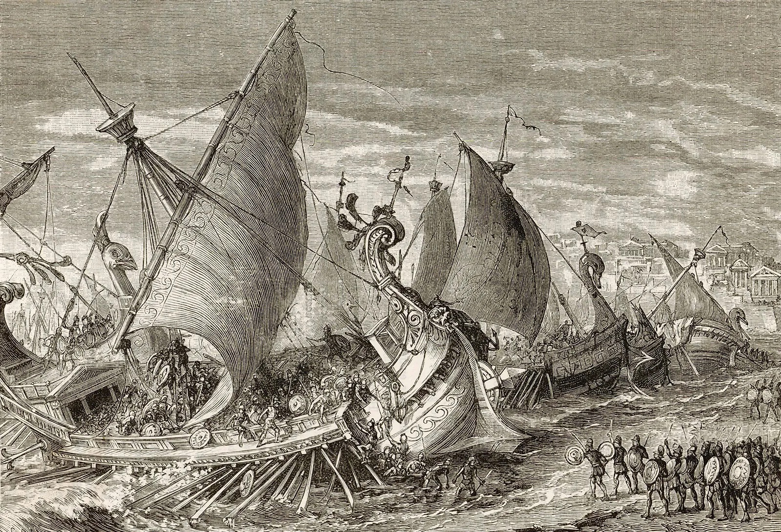 Naval Battle in the Harbour of Syracuse