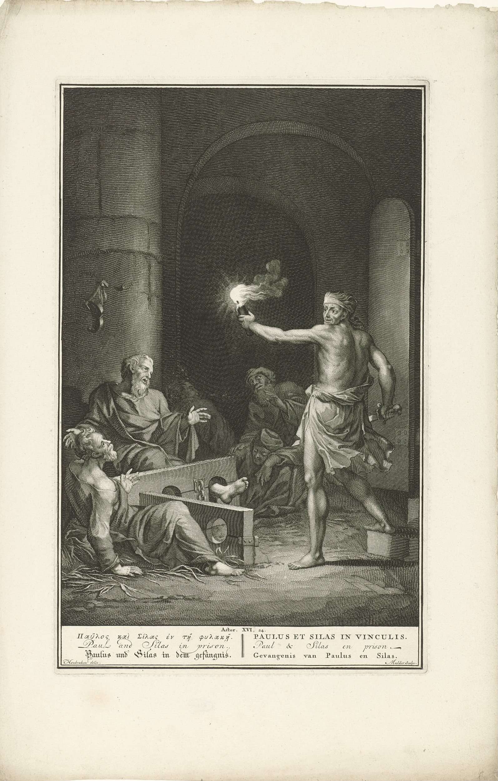 Paul and Silas in prison