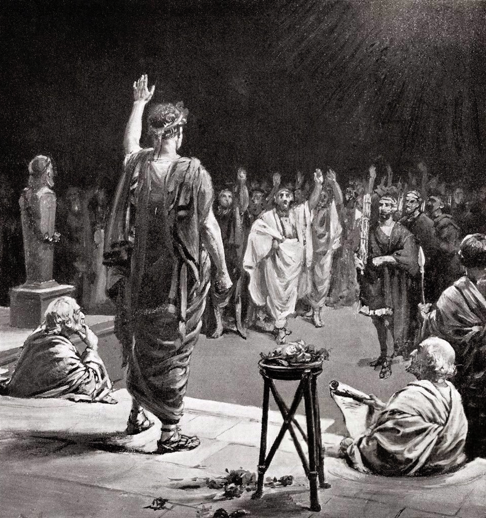 The Comitia Centuriata organized by Servius Tullius