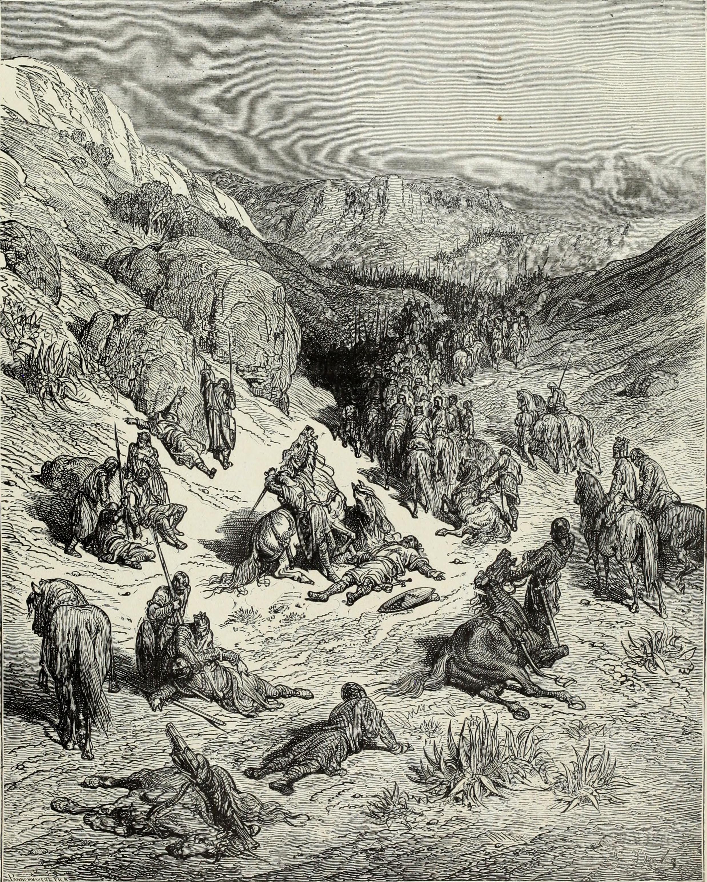 to 10-20, Crusaders Crossing the Taurus Mountains