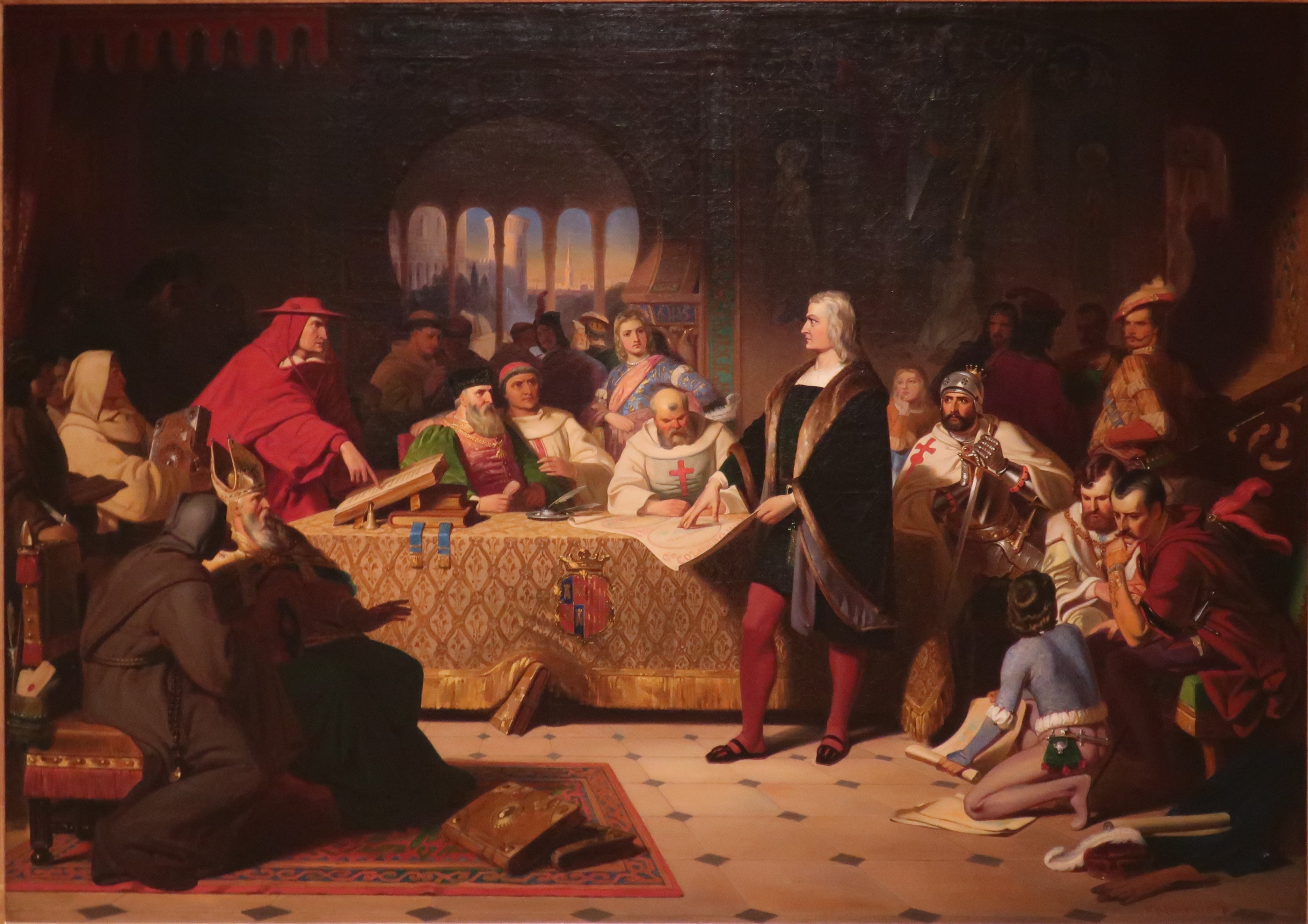 Columbus before the Council of Salamanca