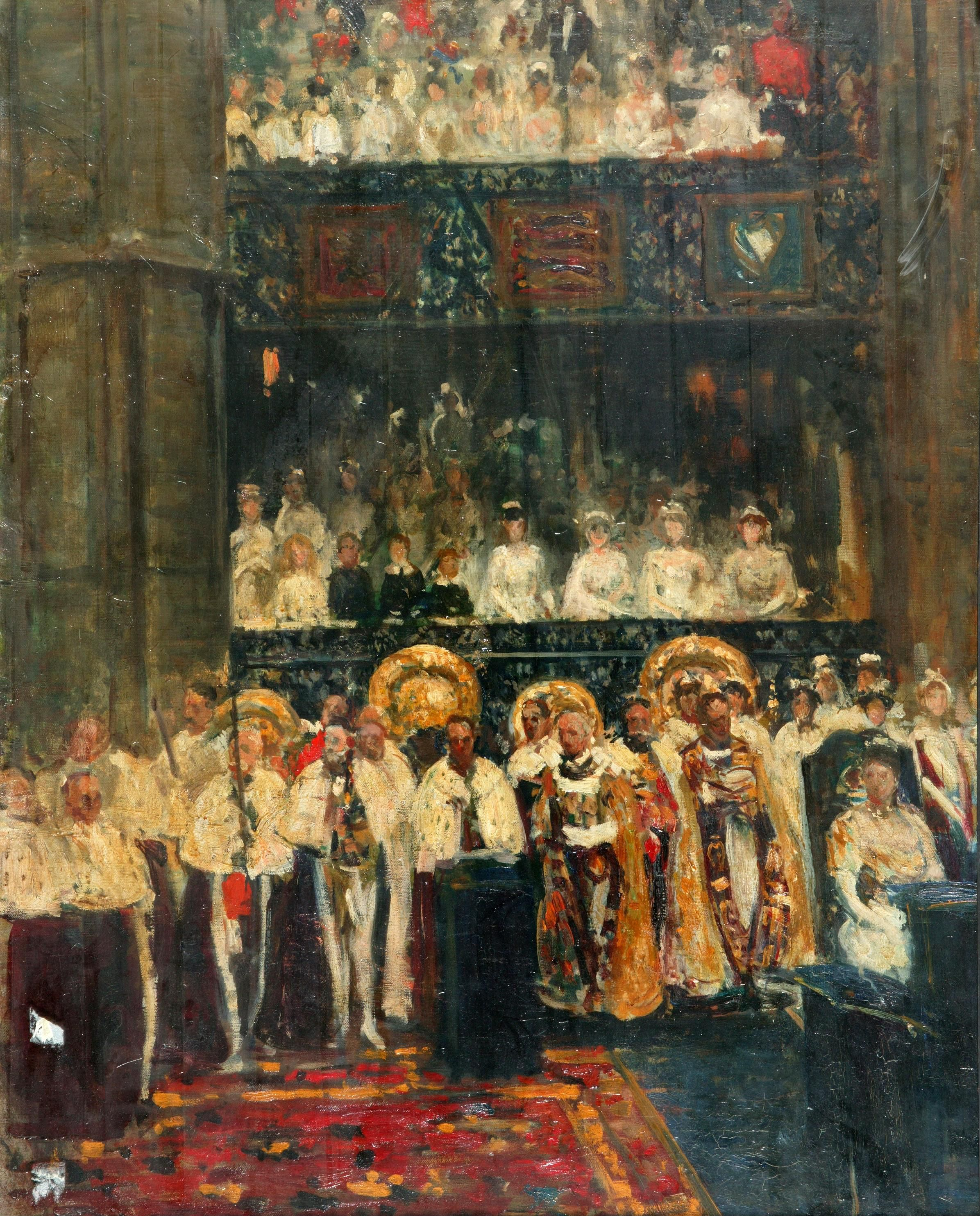 The Coronation of George V Jacques-Emile Blanche