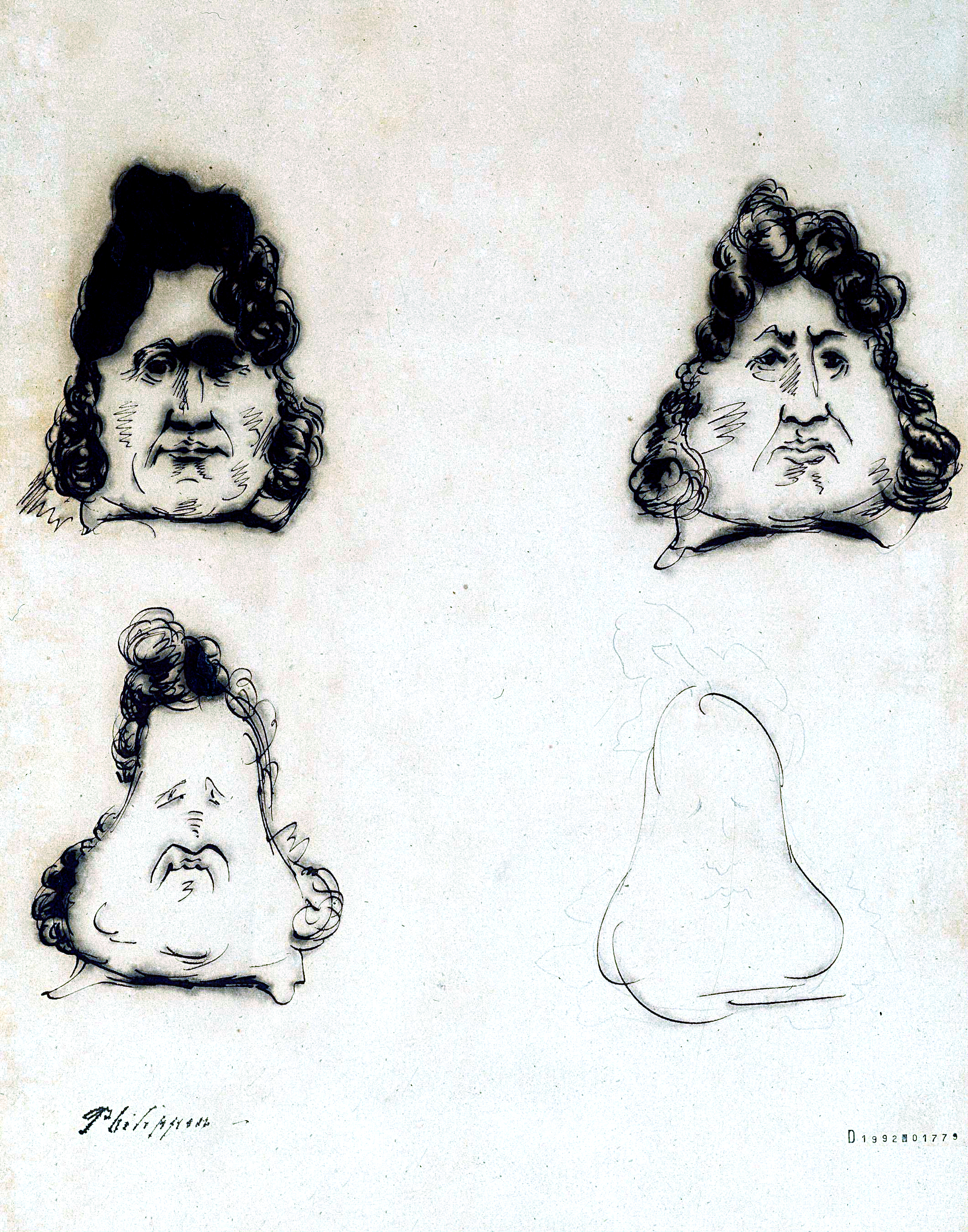 The Metamorphosis of King Louis-Philippe into a Pear