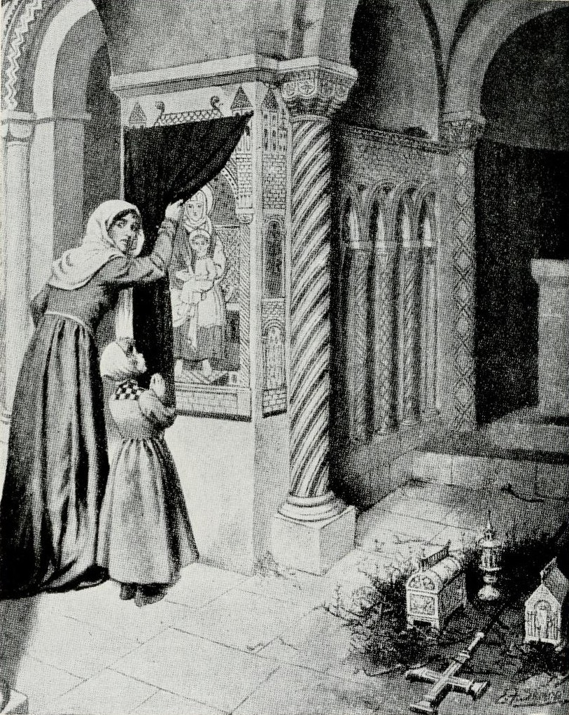 A scene during the Papal Interdict