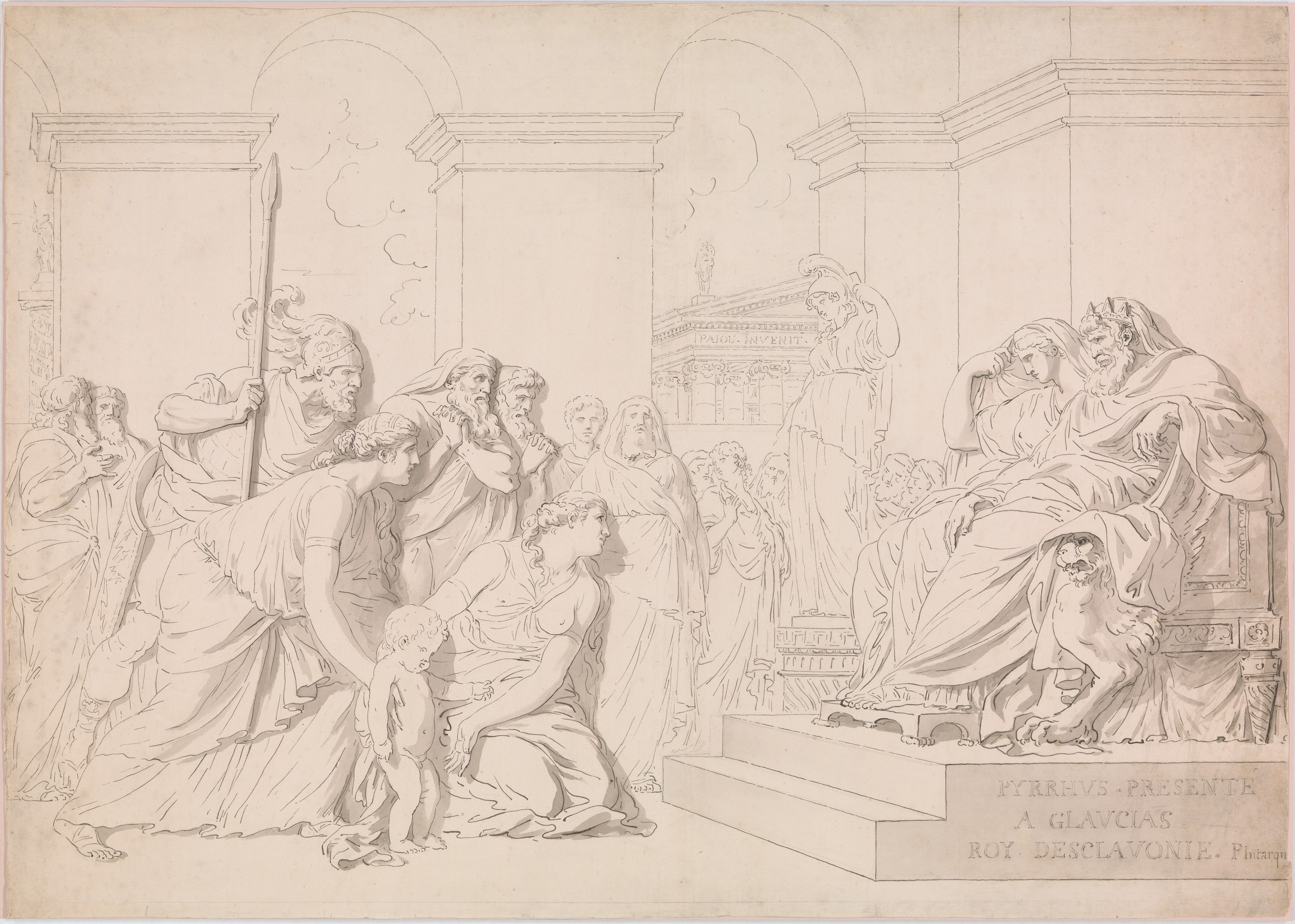Pyrrhus in the House of Glaucias