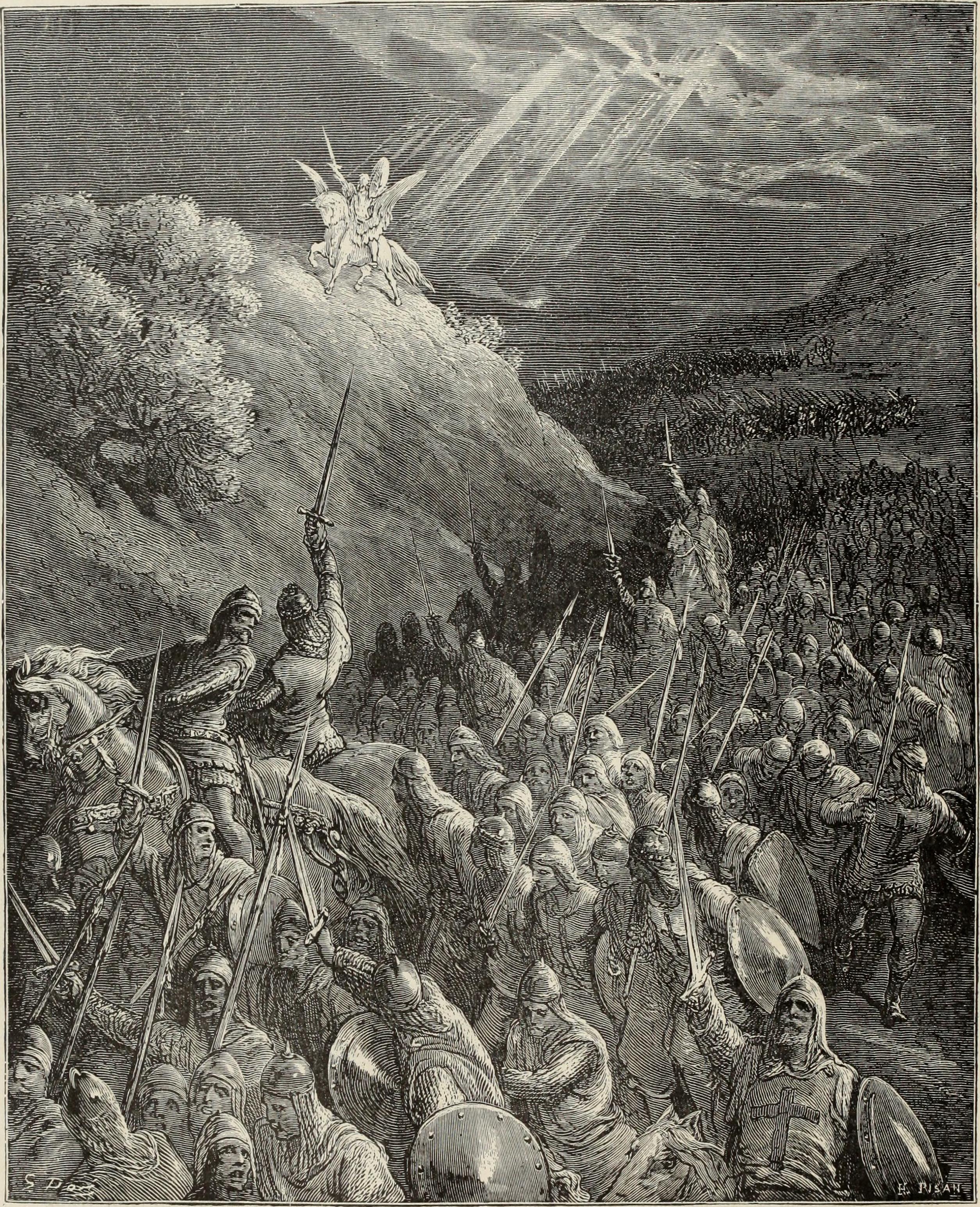 Apparation of St George on Mount of Olives
