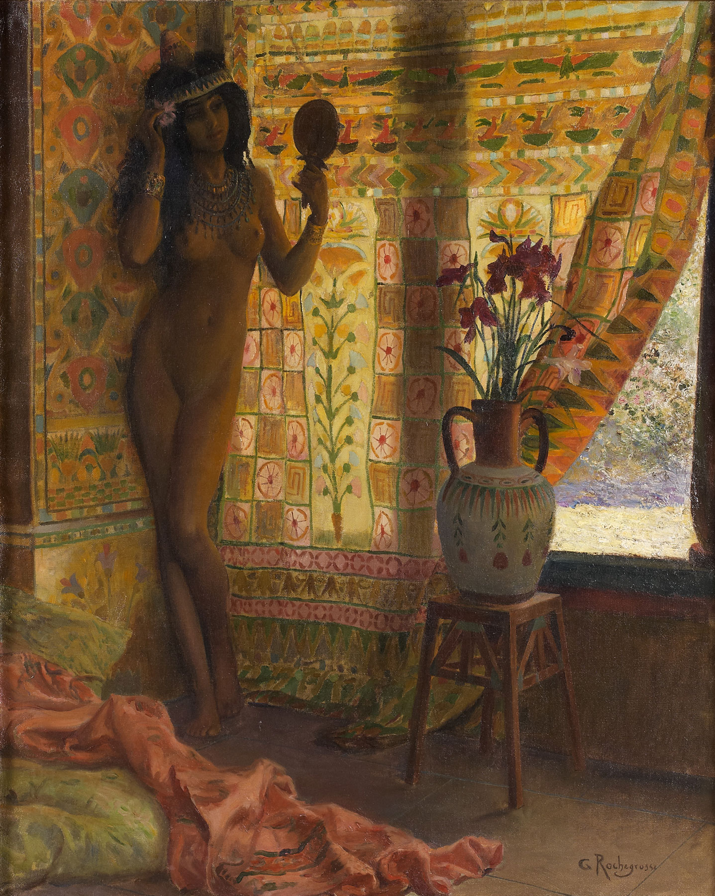 The Mirror Georges Rochegrosse