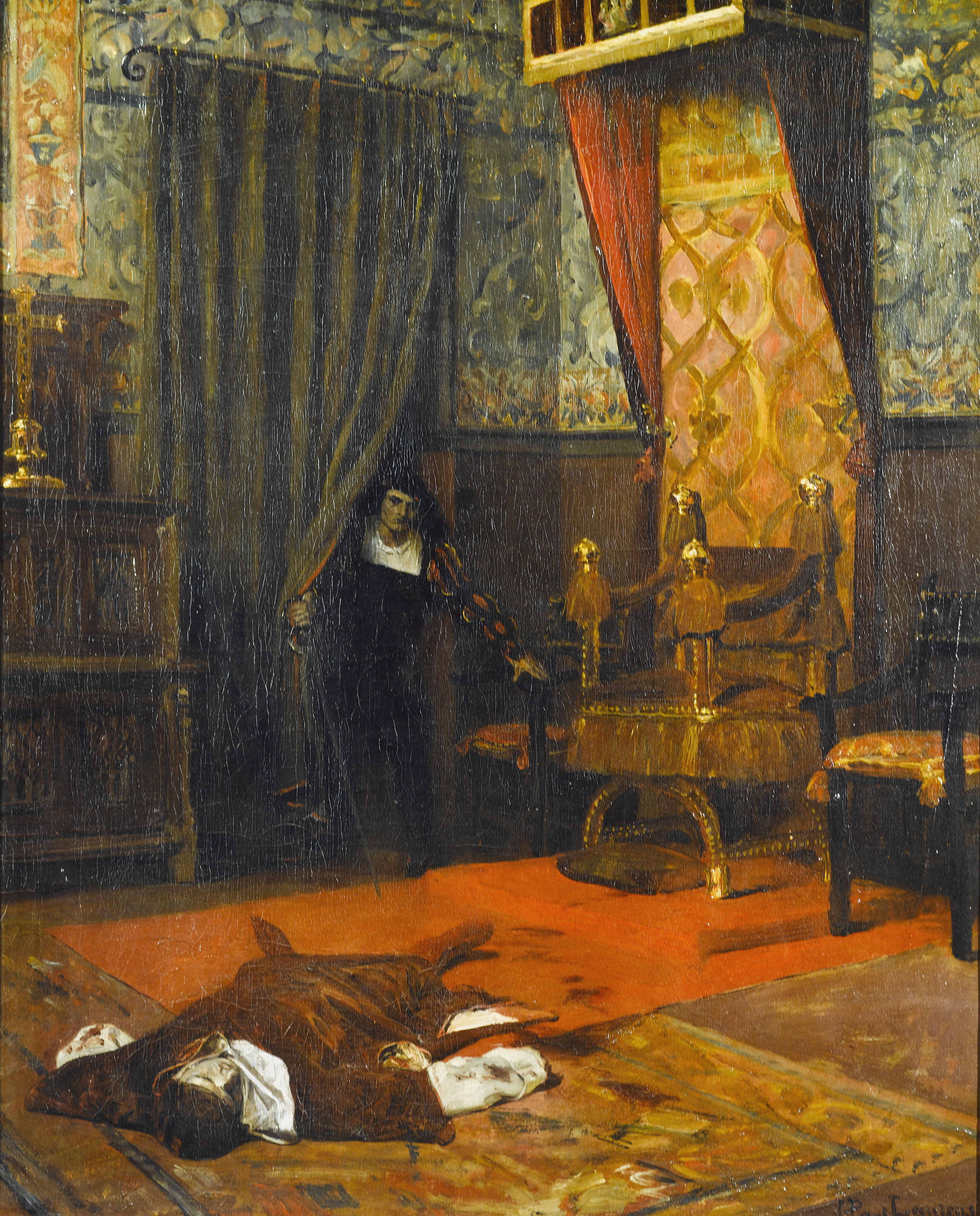 A victim of the Borgias presumably of Giovanni Borgias