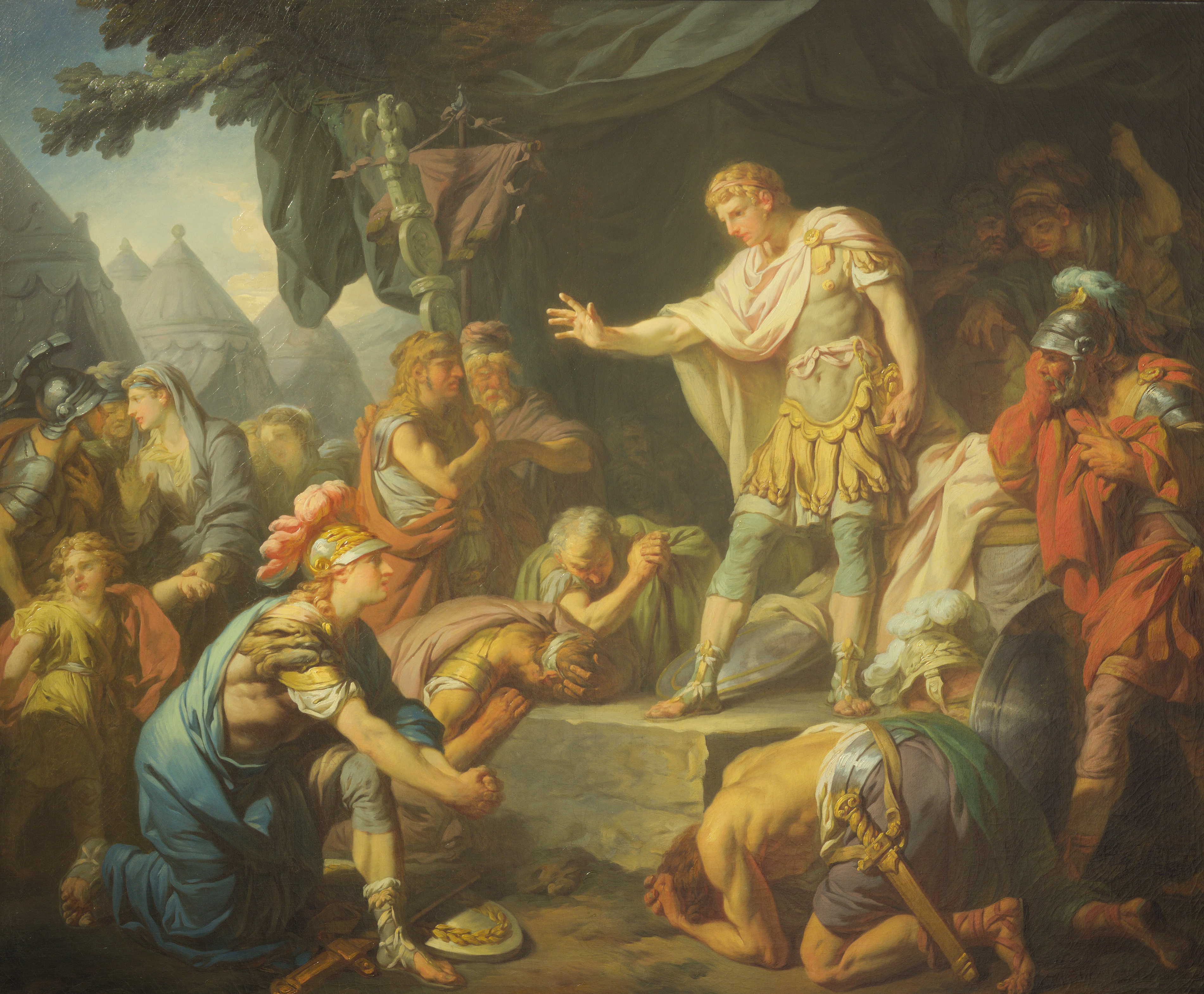 Germanicus Calms Sedition in his Camp