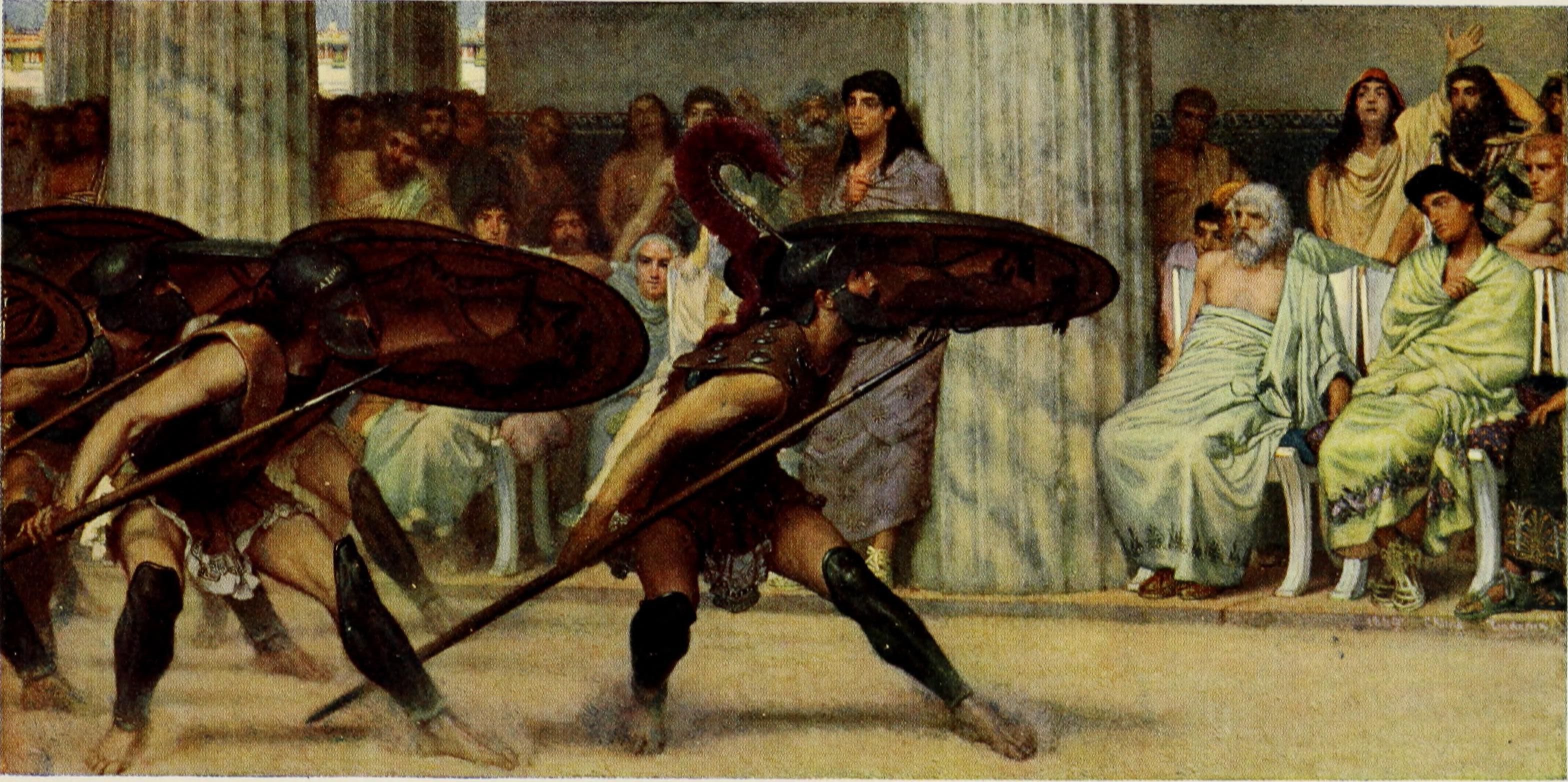 (own date) O.M., R.A. (1905) Sir Lawrence Alma-Tadema