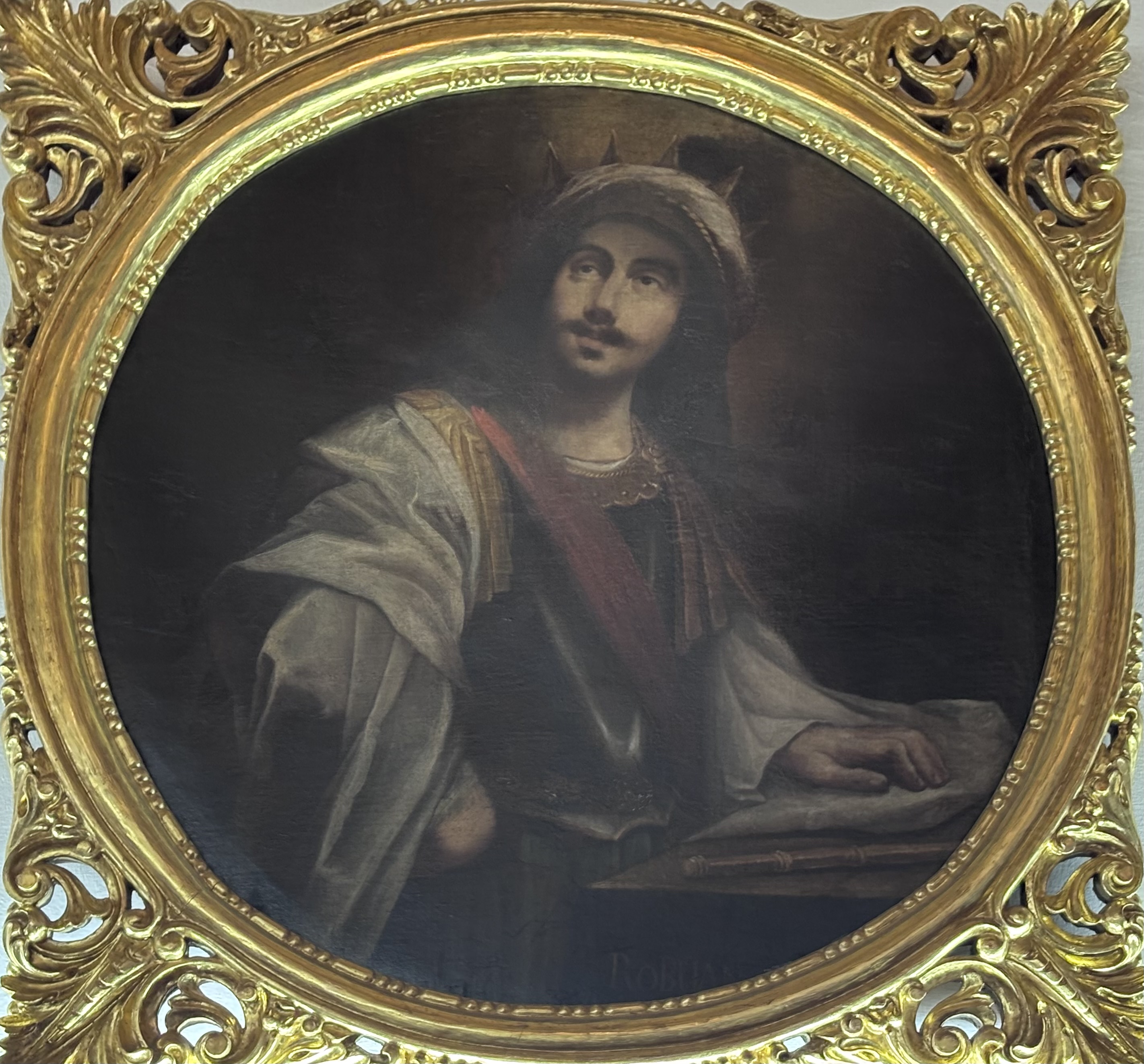 - Rehoboam by Javier Goribar (attributed). Santo Domingo Convent, Quito