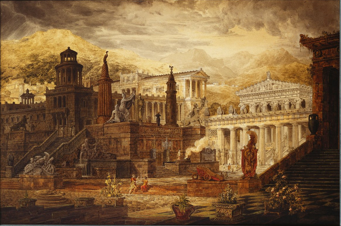 A Reconstruction of Sparta the Persian Porch and Place of Consultation of the Lacedemonians