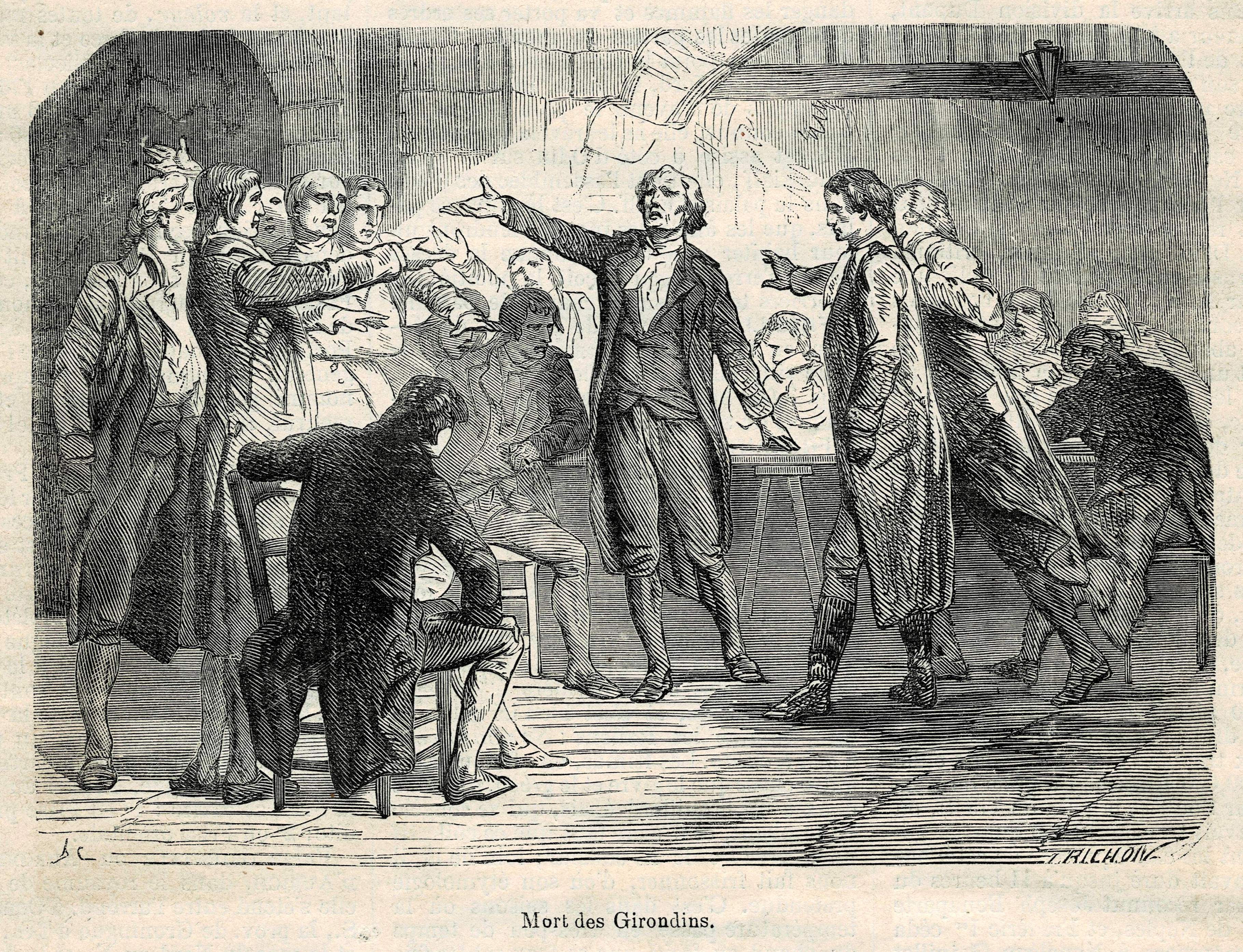 The death of the Girondins (there, they are still alive