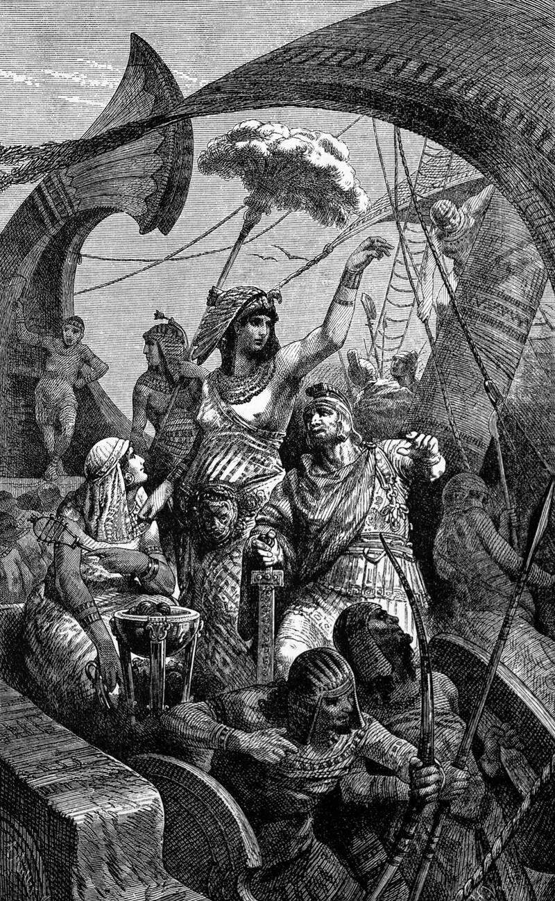 Cleopatra at Actium