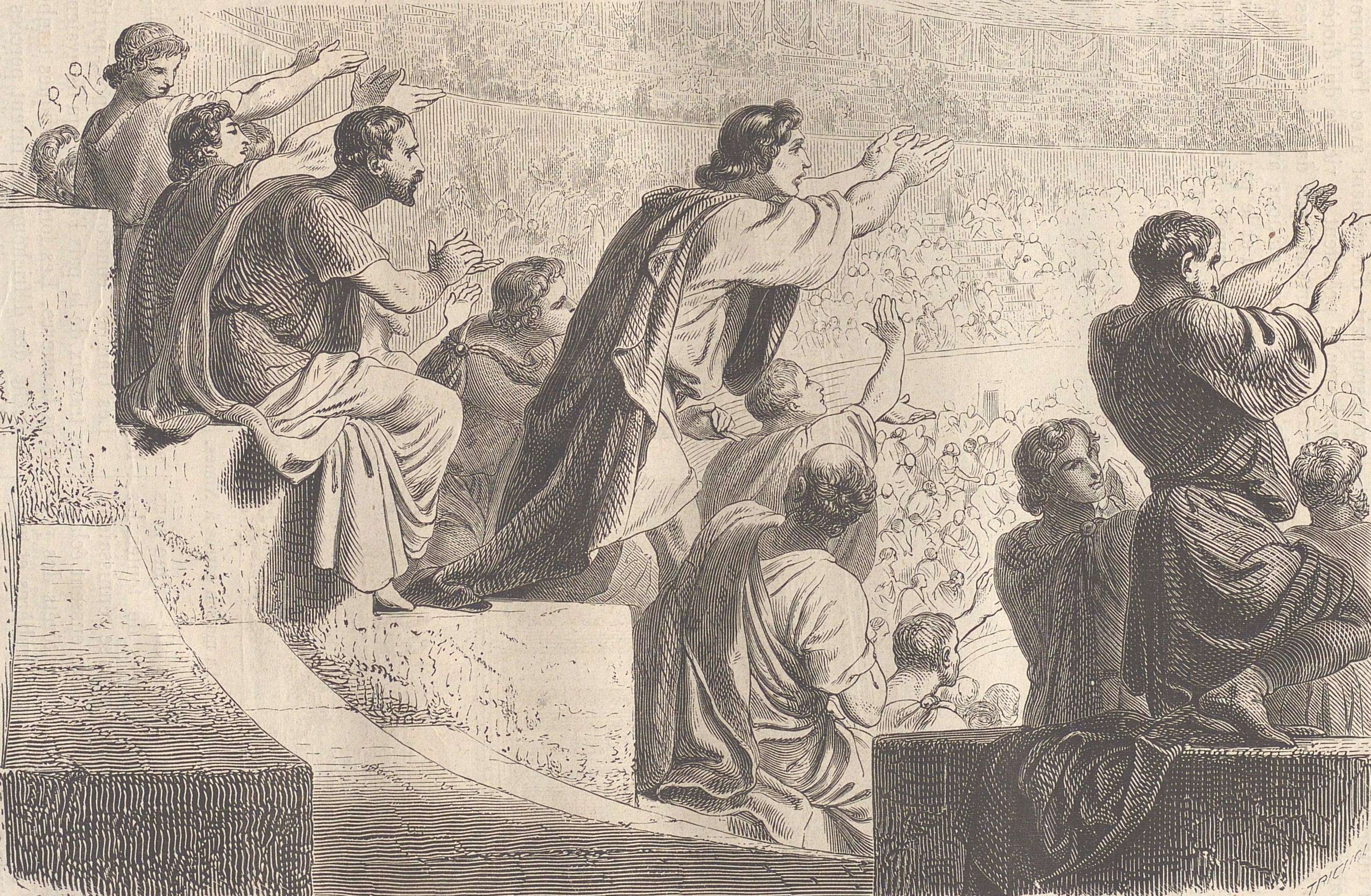 (own date) Butchery of Men Done in the Roman Empire for the Pleasure of the People