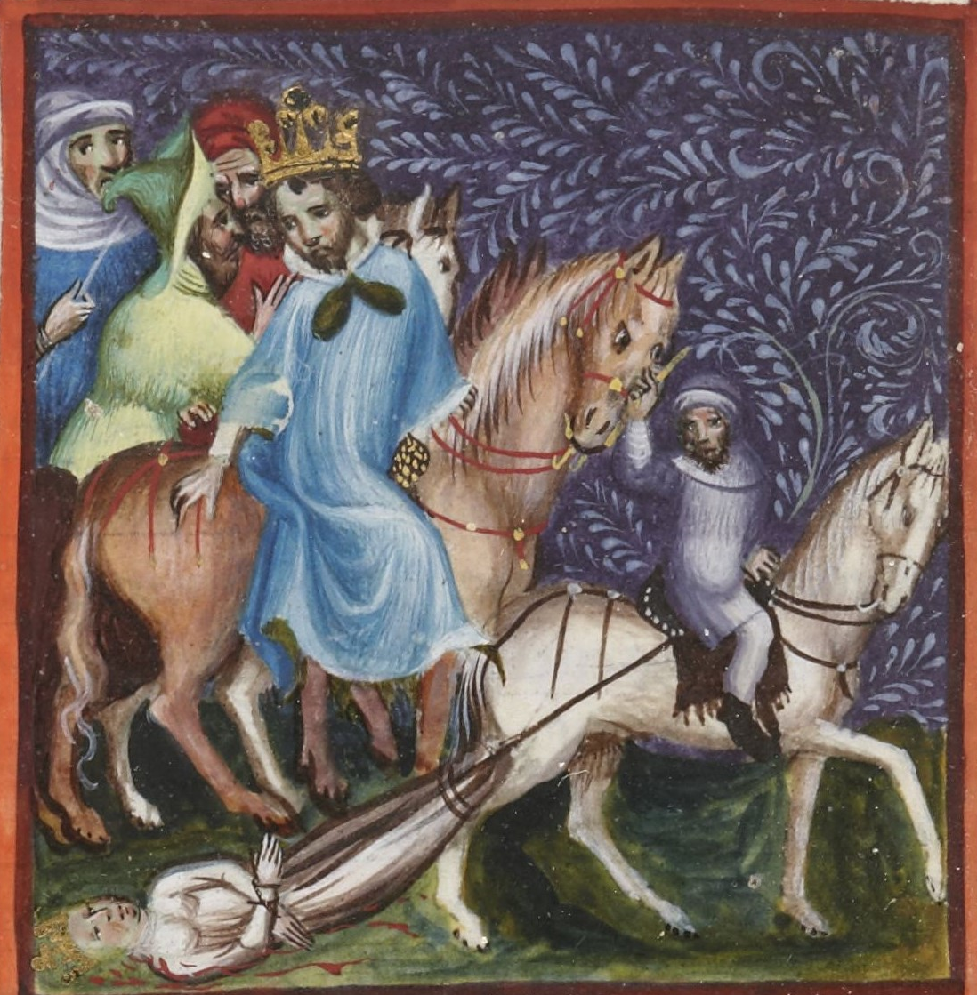 Torture of Queen Brunhilda