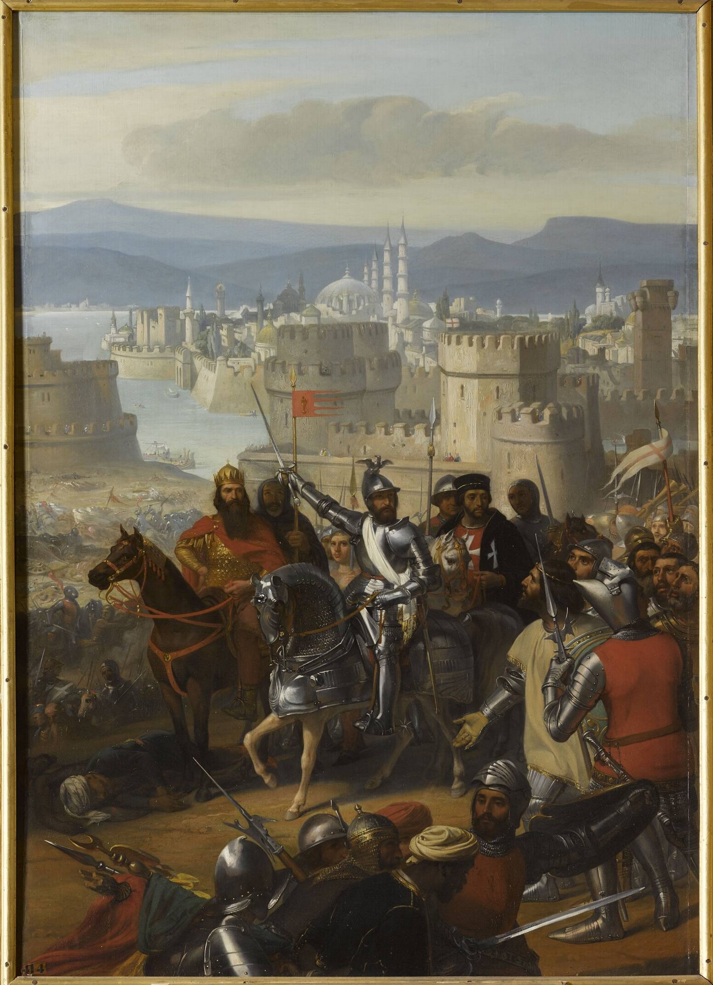 Lifting of the siege of Constantinople by Boucicaut