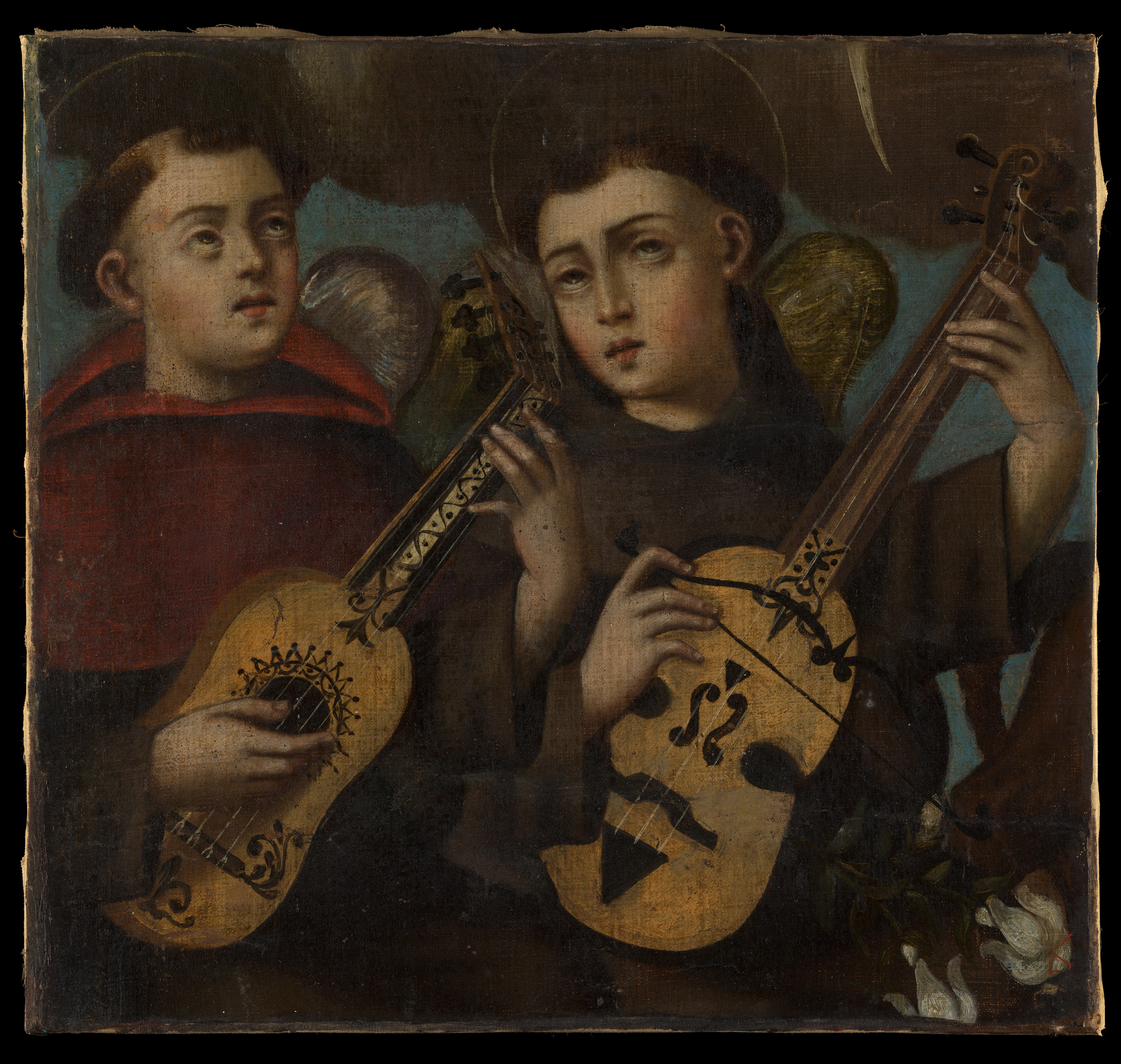 (own date, non contemporaries) Saint Bonaventure and Saint Anthony of Padua