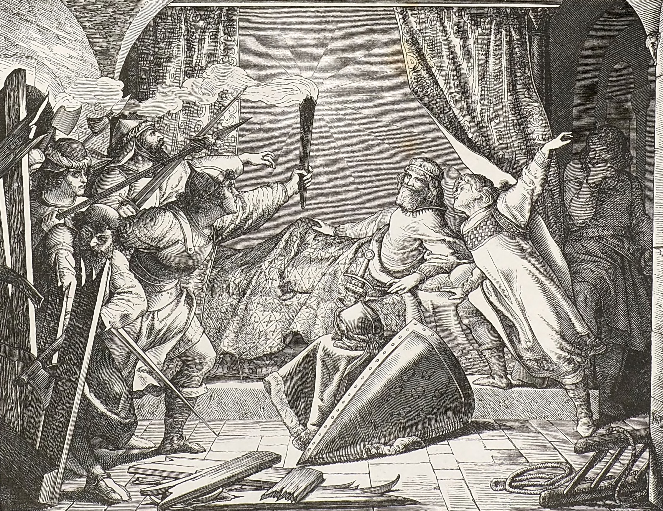 Friedrich I Barbarossa ambushed in Susa