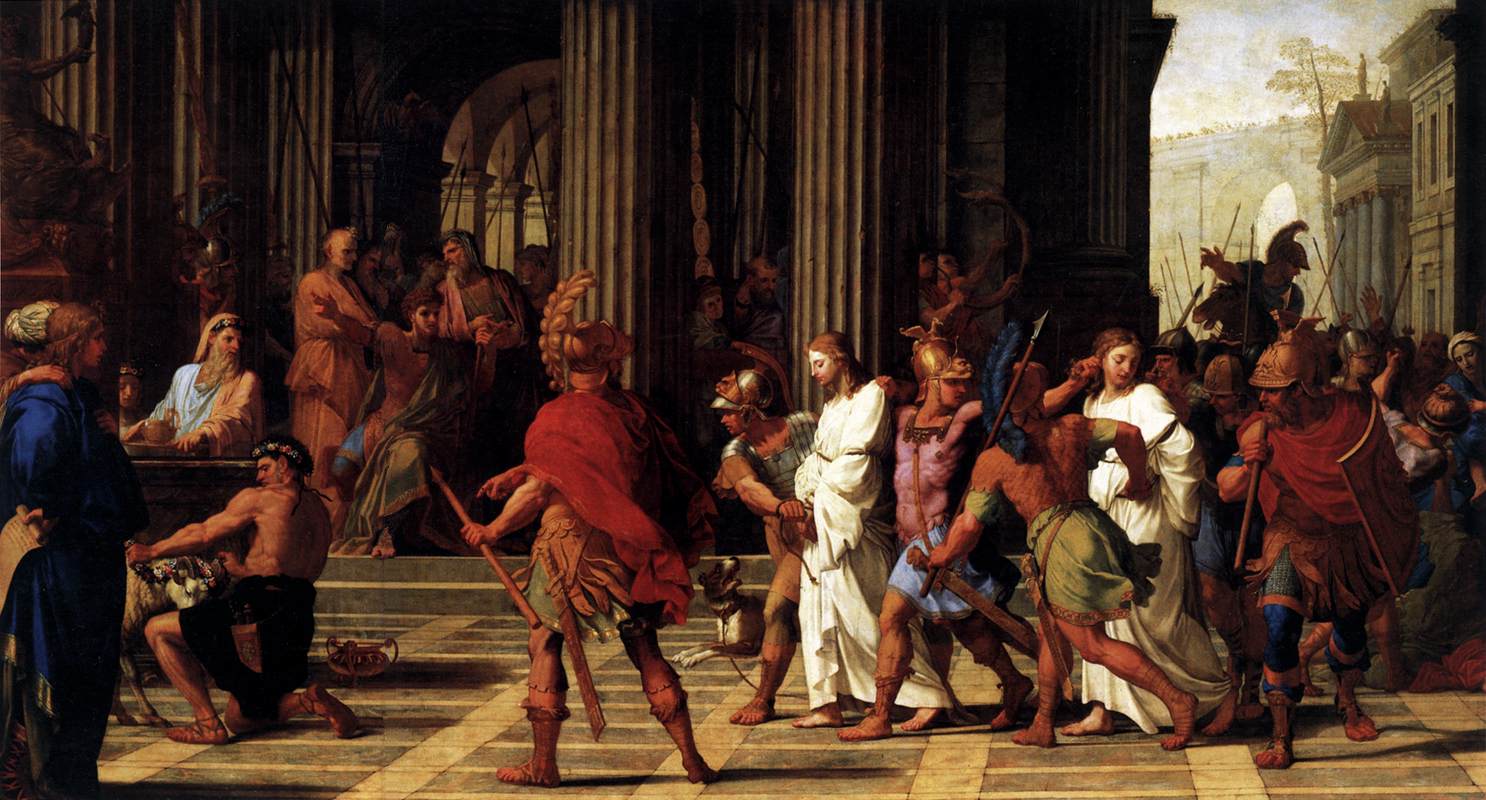 s St Gervase and St Protase Brought before Anastasius