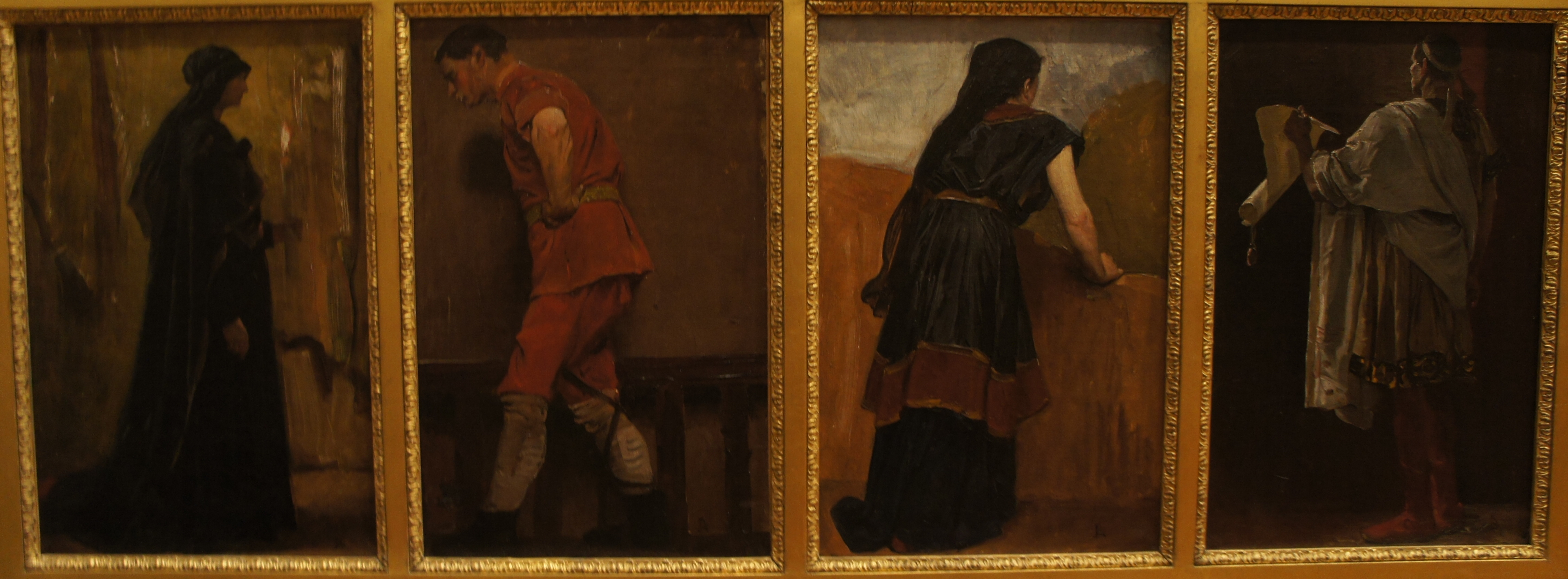 Studies for the Tales of Merovingian Times