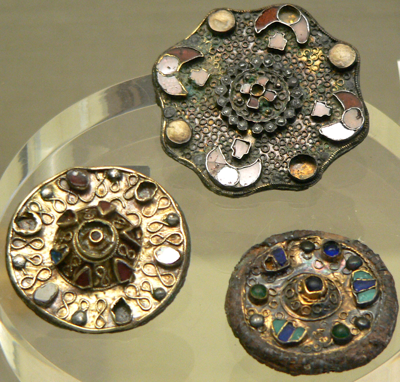 Merovingian fibulae