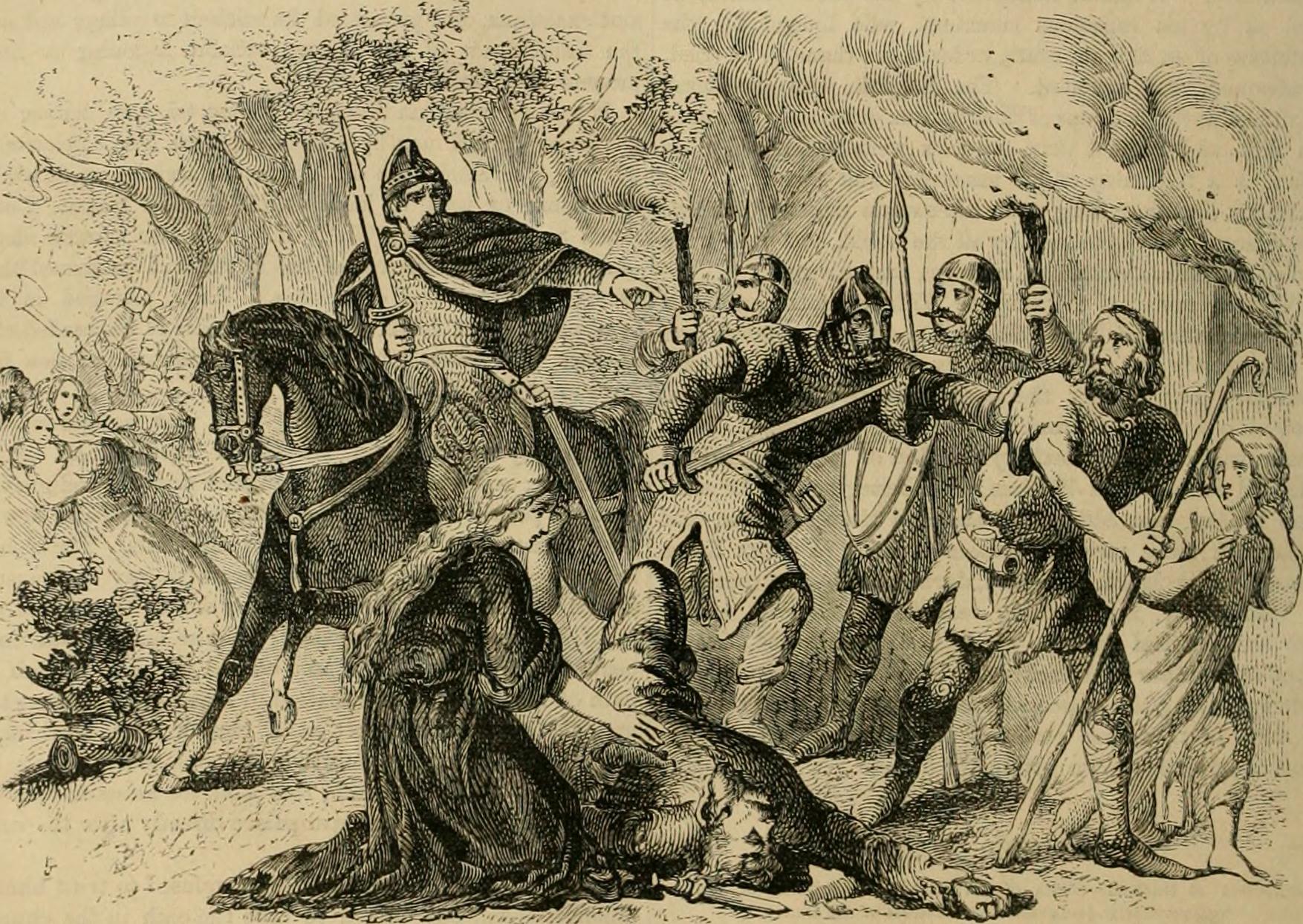 Depopulation of Hampshire, to form the New Forest