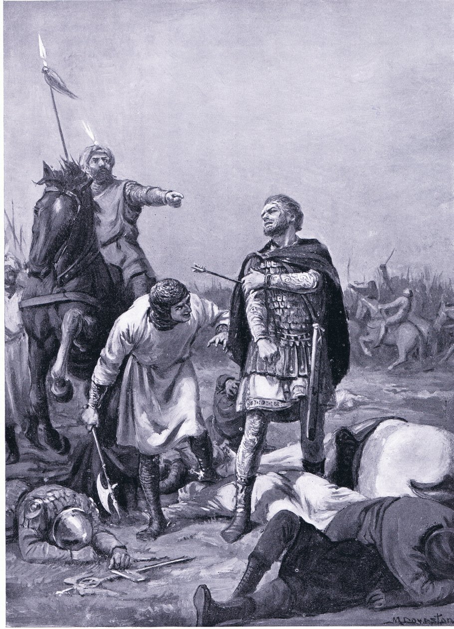 Capture of the emperor Romanus Diogenes by Alp Arslan