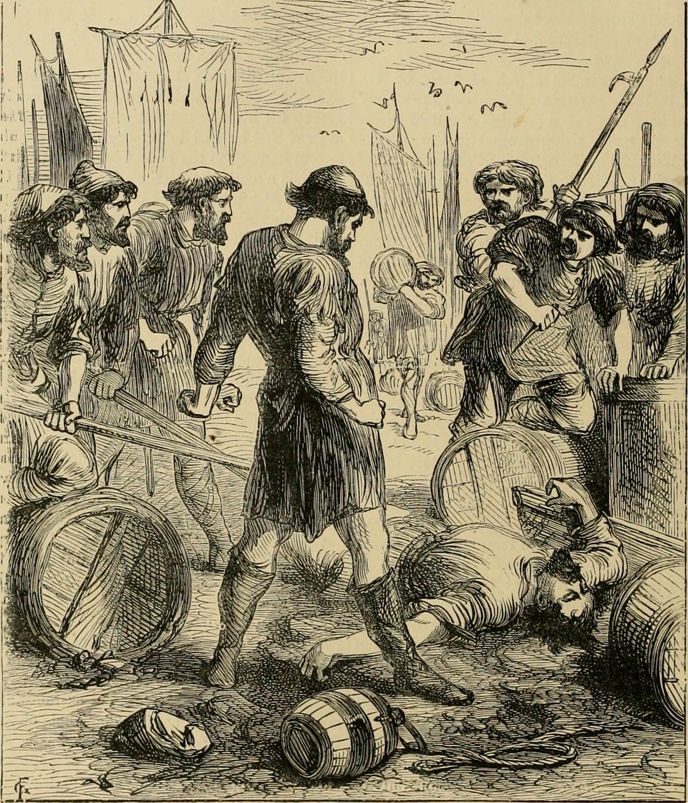 Origin of the War between France and England