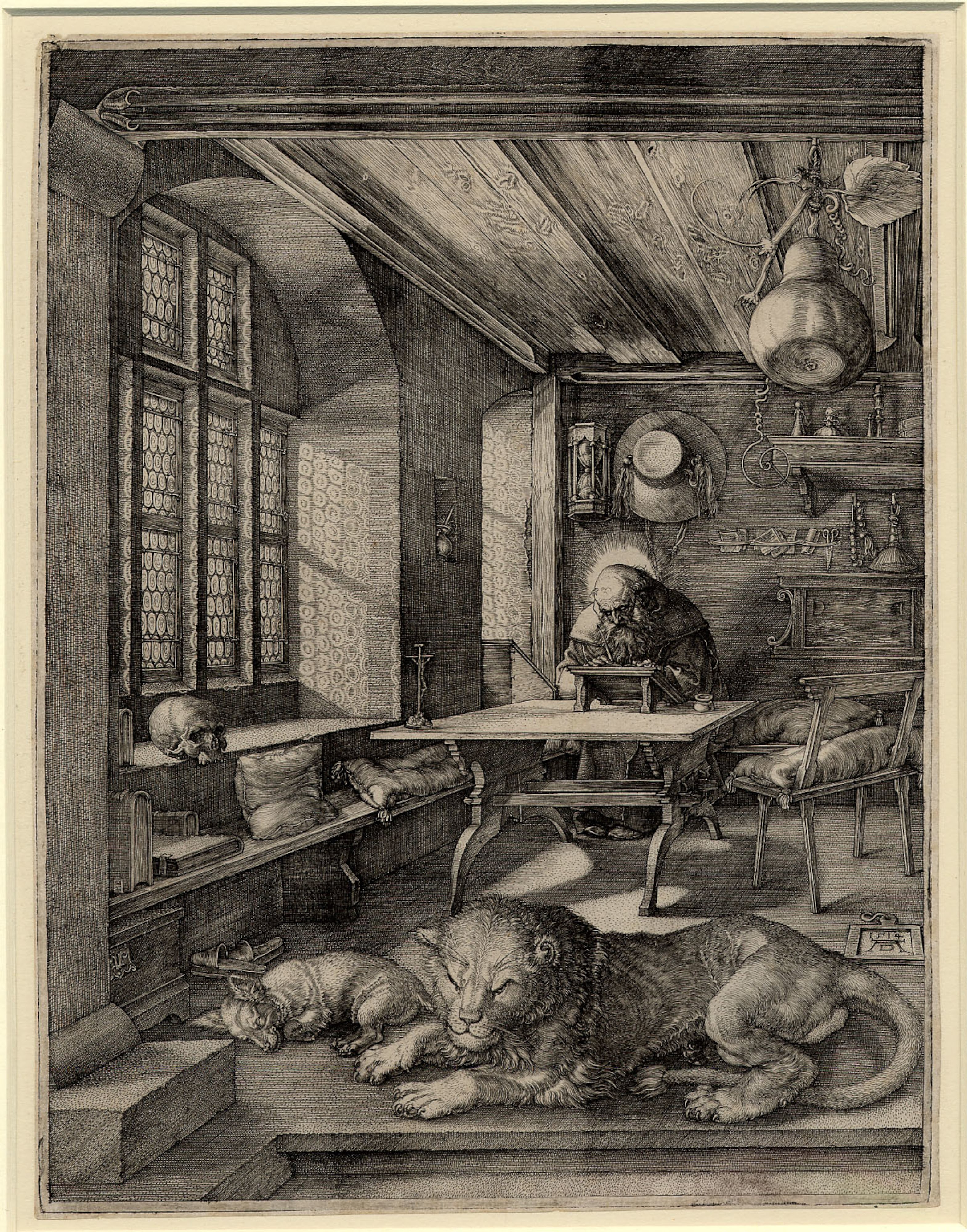 St Jerome in his Study