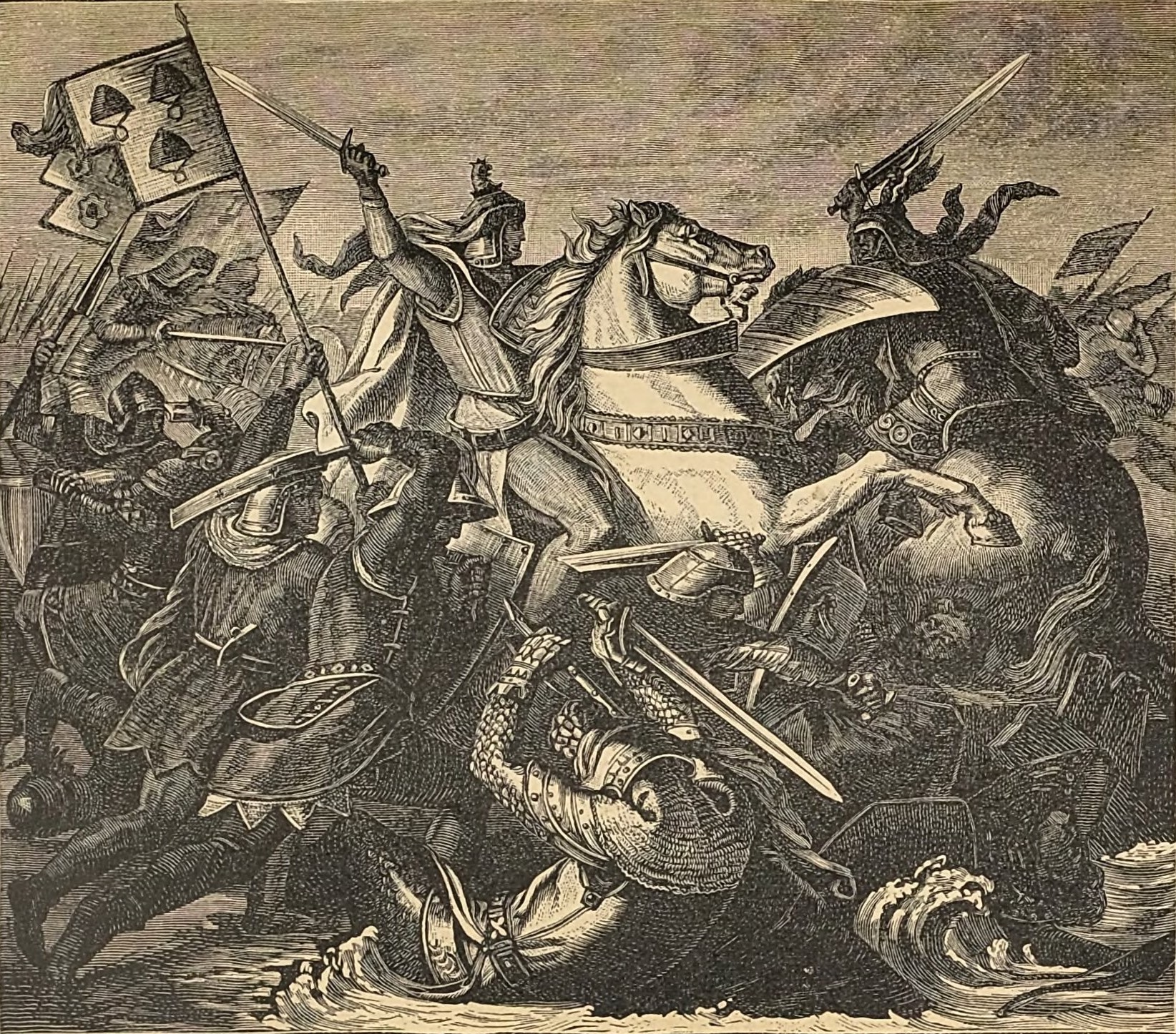 Duke Ludwig's victory at Gammelsdorf over Austrians and Lower Bavaria