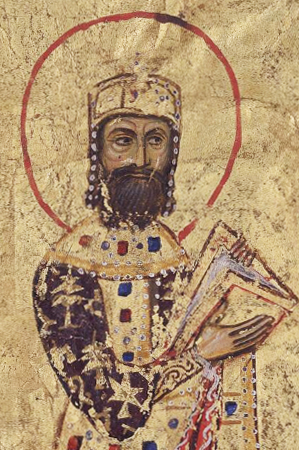 Portrait of the Byzantine Emperor Alexios I Komnenos