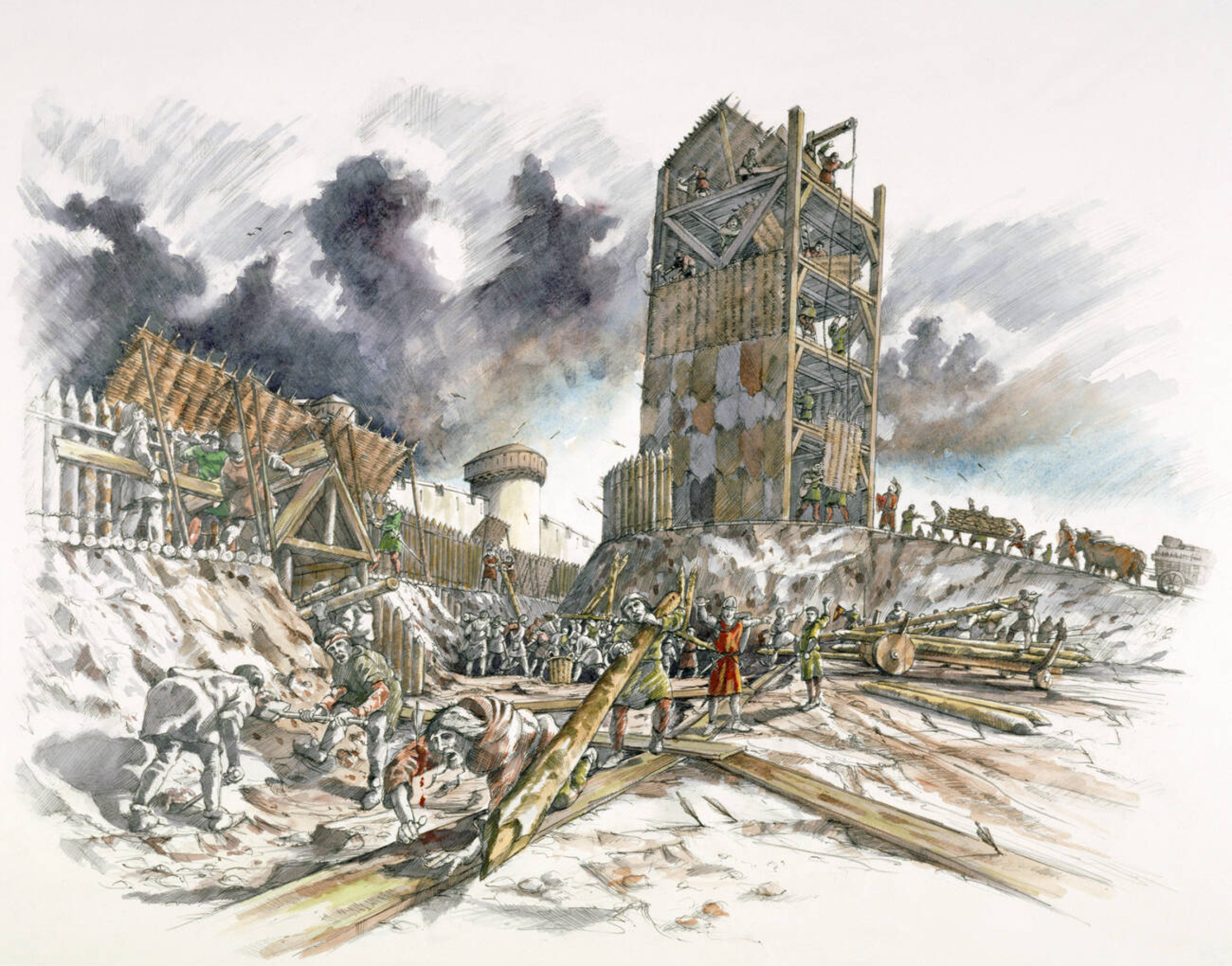 Dover Castle siege 4