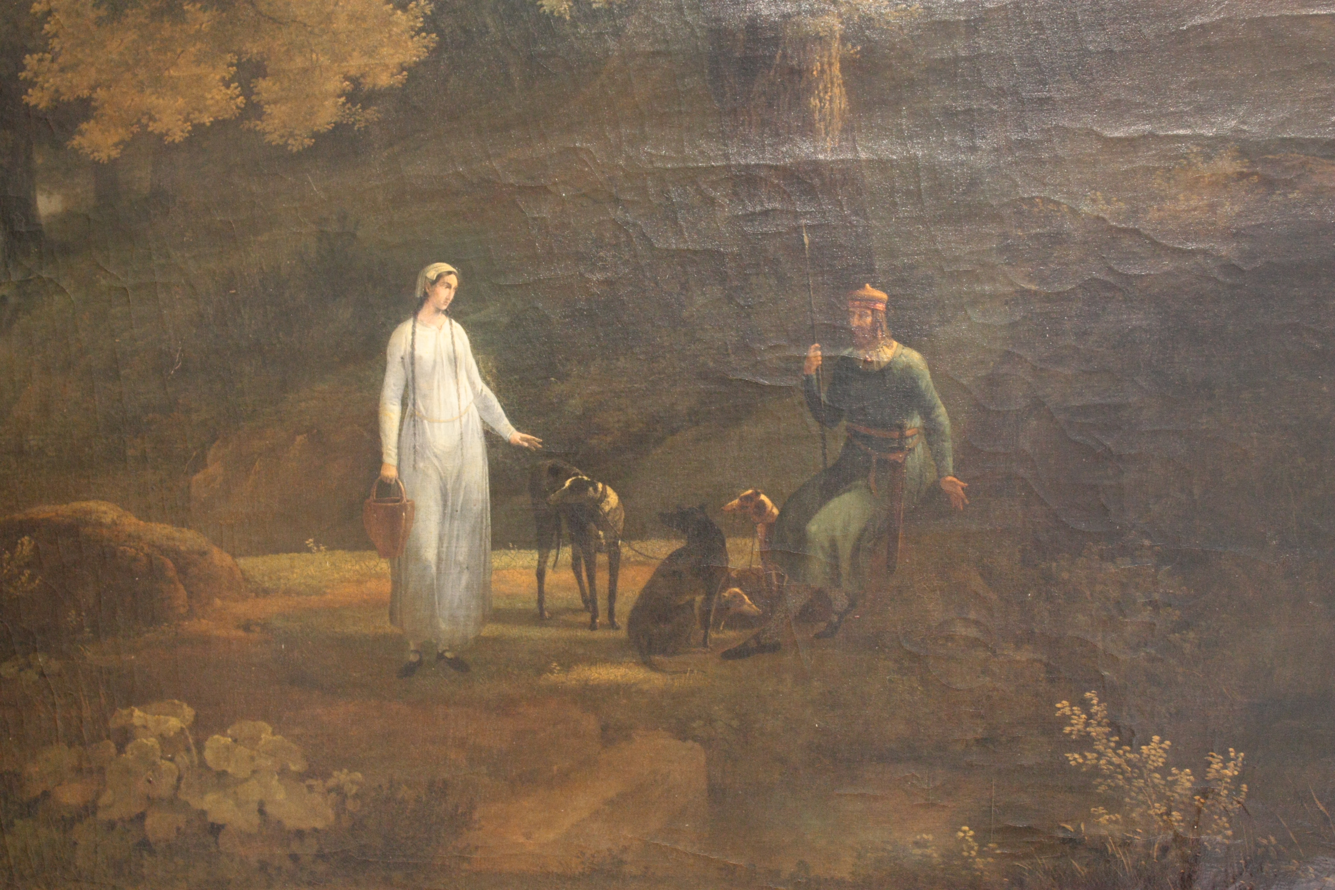 Charibert meets the young shepherdess Theodechilde