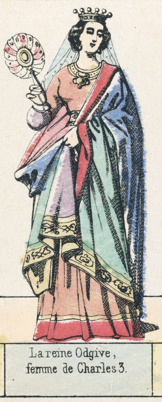 Queen Odgive, wife of Charles III