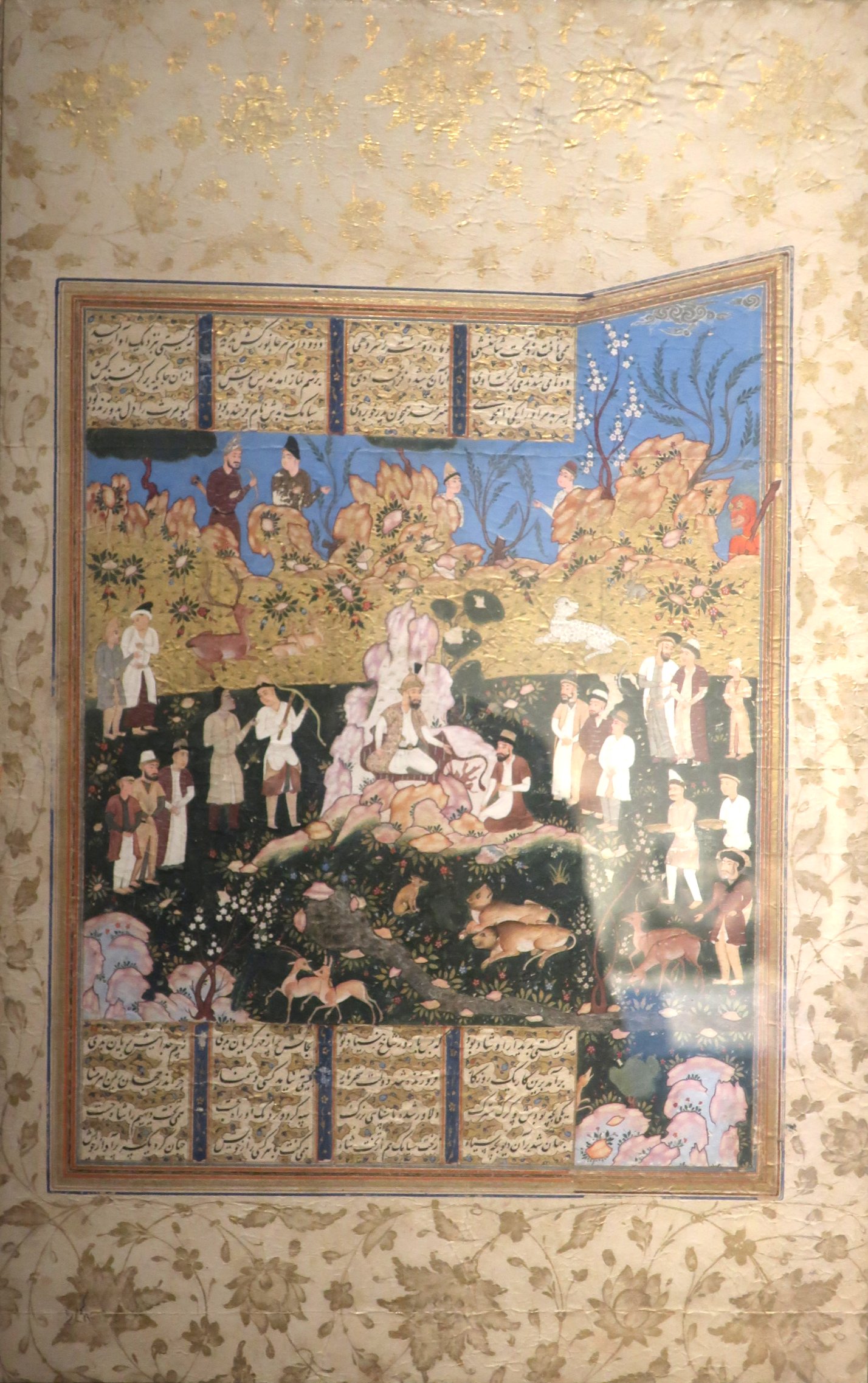 The Court of Kayumars, page from the Shahnameh