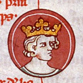 Robert II Arbor_genealogiae_regum_Francorum_-_Besançon_ms854_f8_(Généalogie_Robertiens)